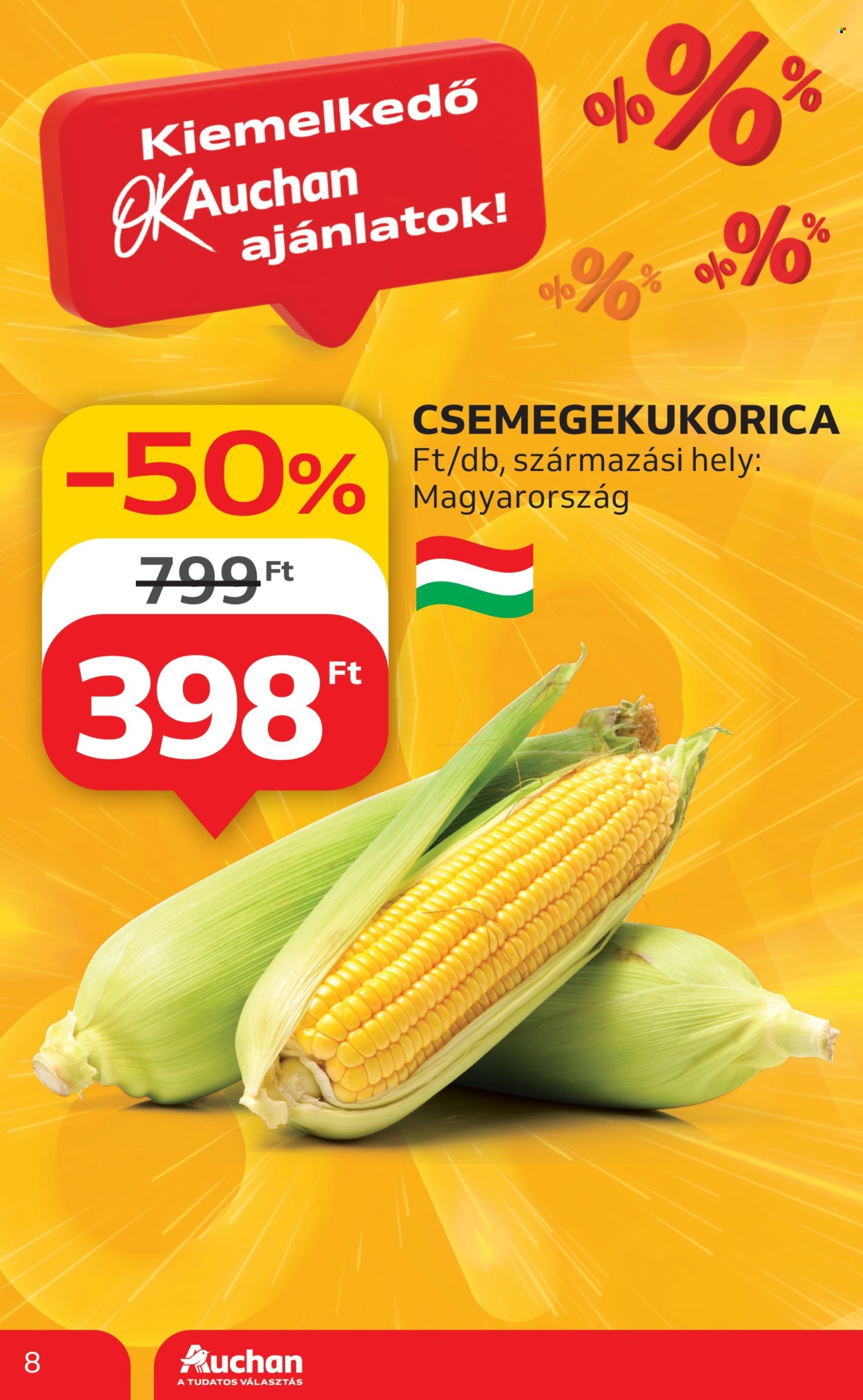 Auchan akciós újságok - 2025.06.12 - 2025.06.18. Oldal 8