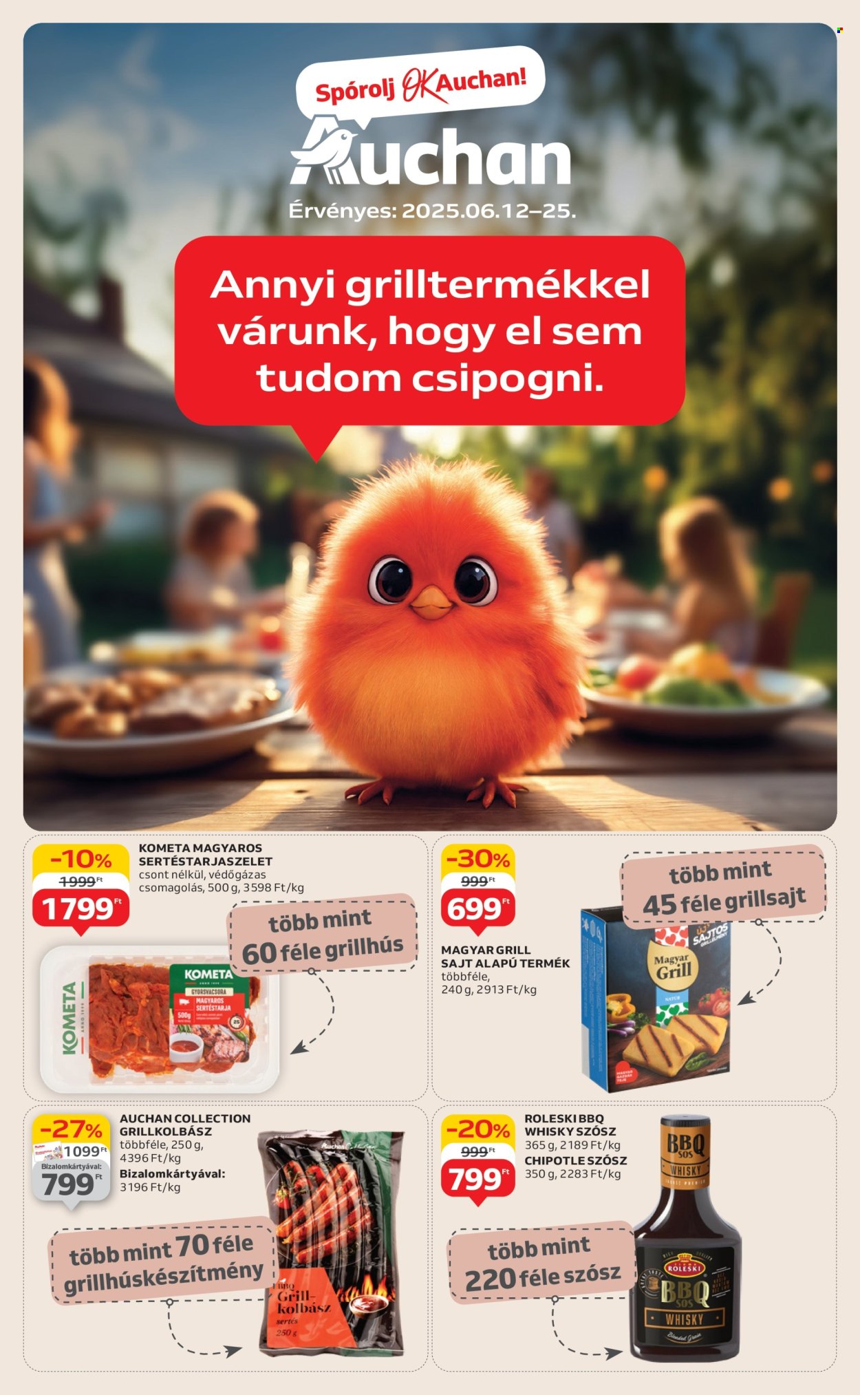 Auchan akciós újságok - 2025.06.12 - 2025.06.25. Oldal 1