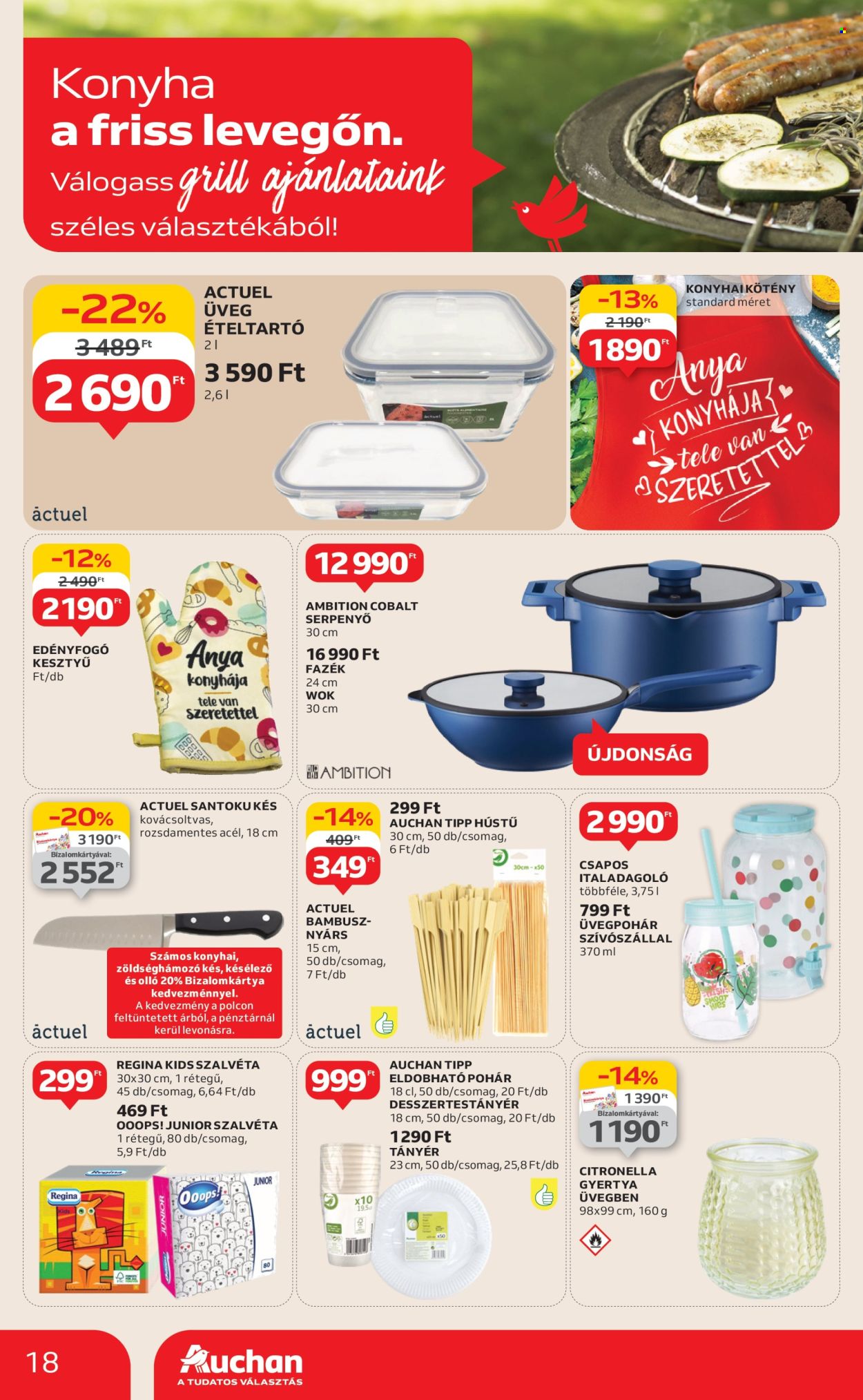 Auchan akciós újságok - 2025.06.12 - 2025.06.25. Oldal 18