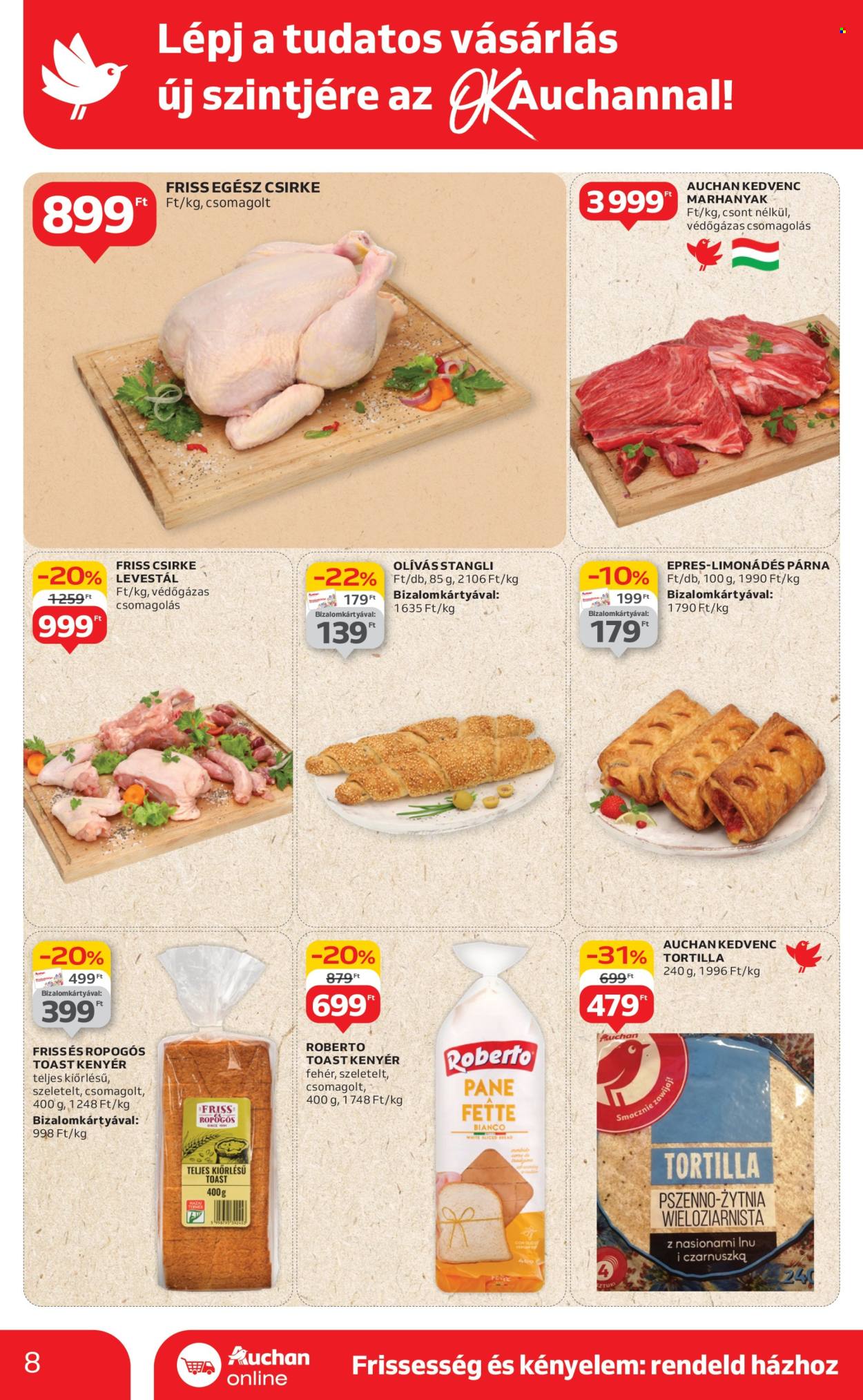 Auchan akciós újságok - 2025.06.12 - 2025.06.18. Oldal 8