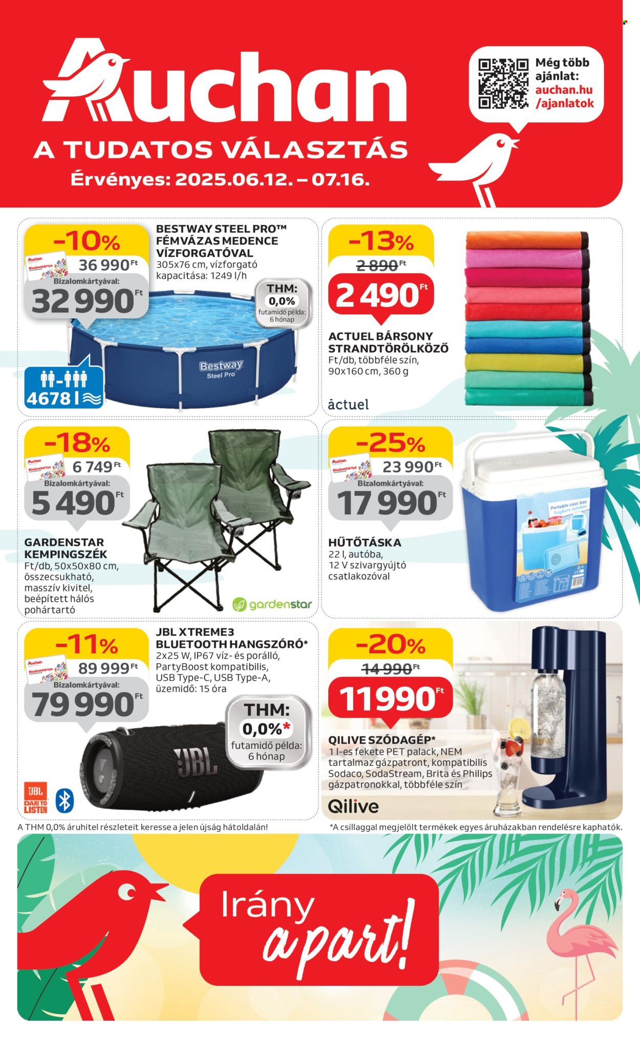 Auchan akciós újságok - 2025.06.12 - 2025.07.16. Oldal 1