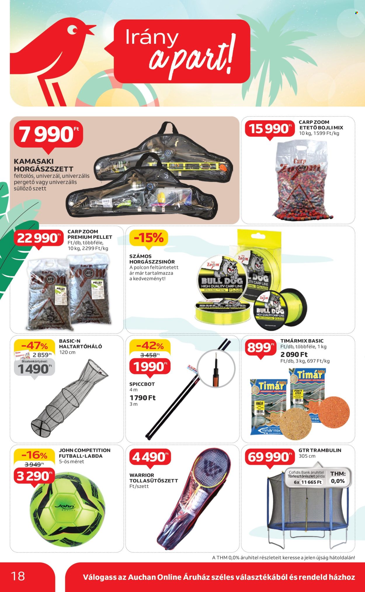 Auchan akciós újságok - 2025.06.12 - 2025.07.16. Oldal 18