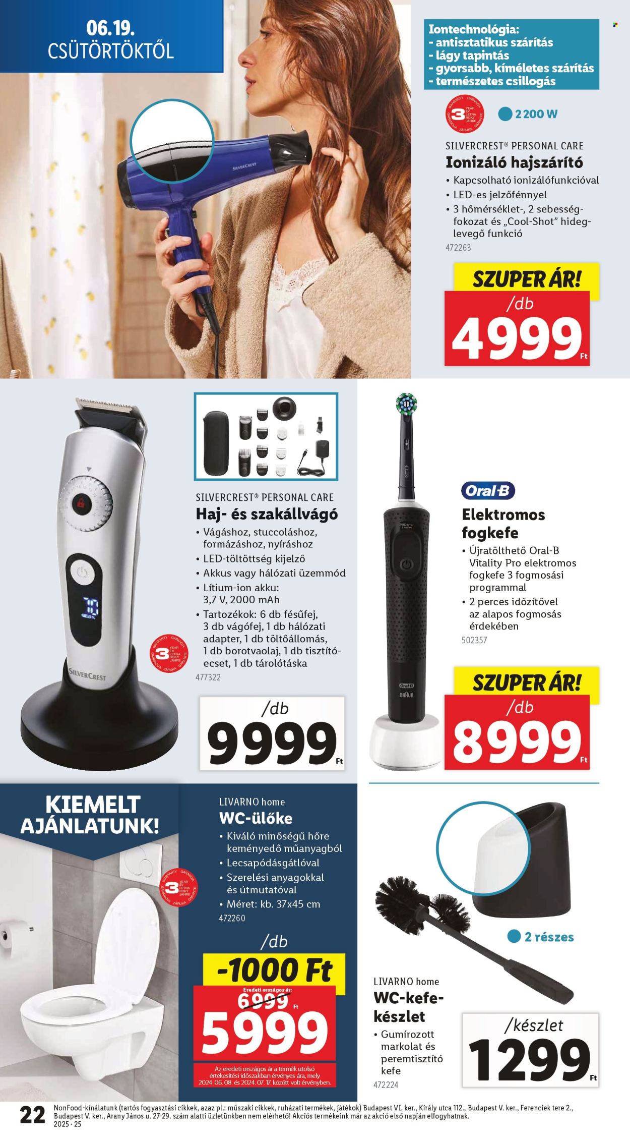 Lidl akciós újságok - 2025.06.19 - 2025.06.25. Oldal 22