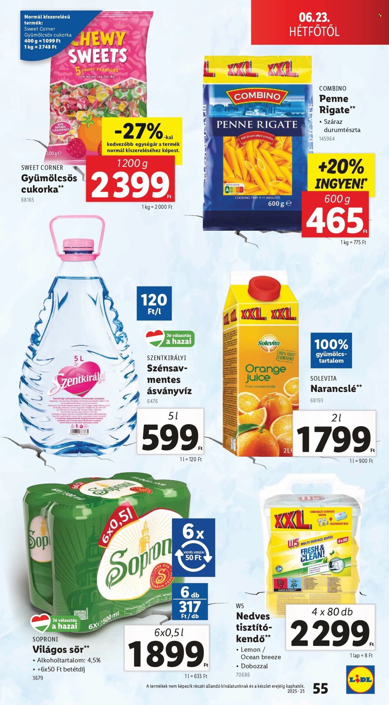 Lidl akciós újságok - 2025.06.19 - 2025.06.25. Oldal 55