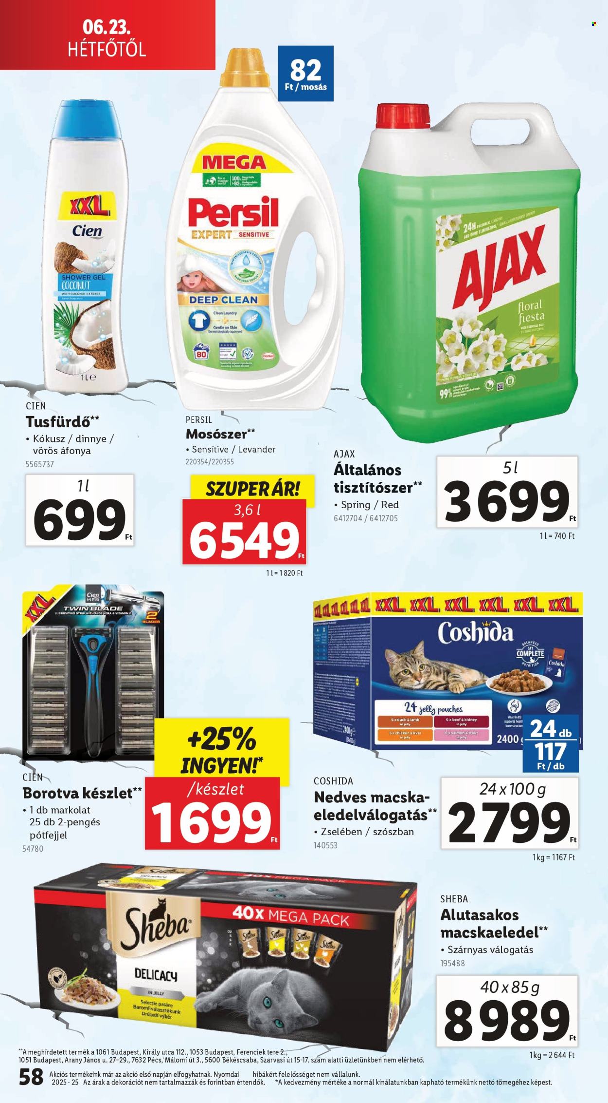 Lidl akciós újságok - 2025.06.19 - 2025.06.25. Oldal 58