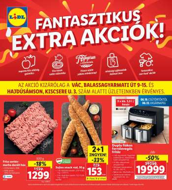Újság Lidl - 2025.06.19 - 2025.06.22.