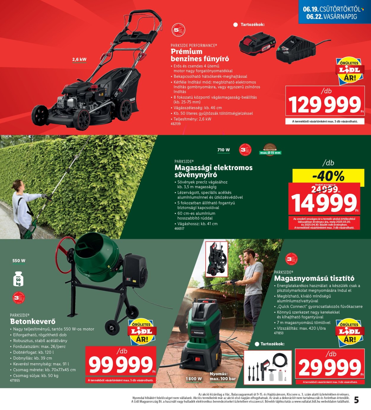 Lidl akciós újságok - 2025.06.19 - 2025.06.22. Oldal 5