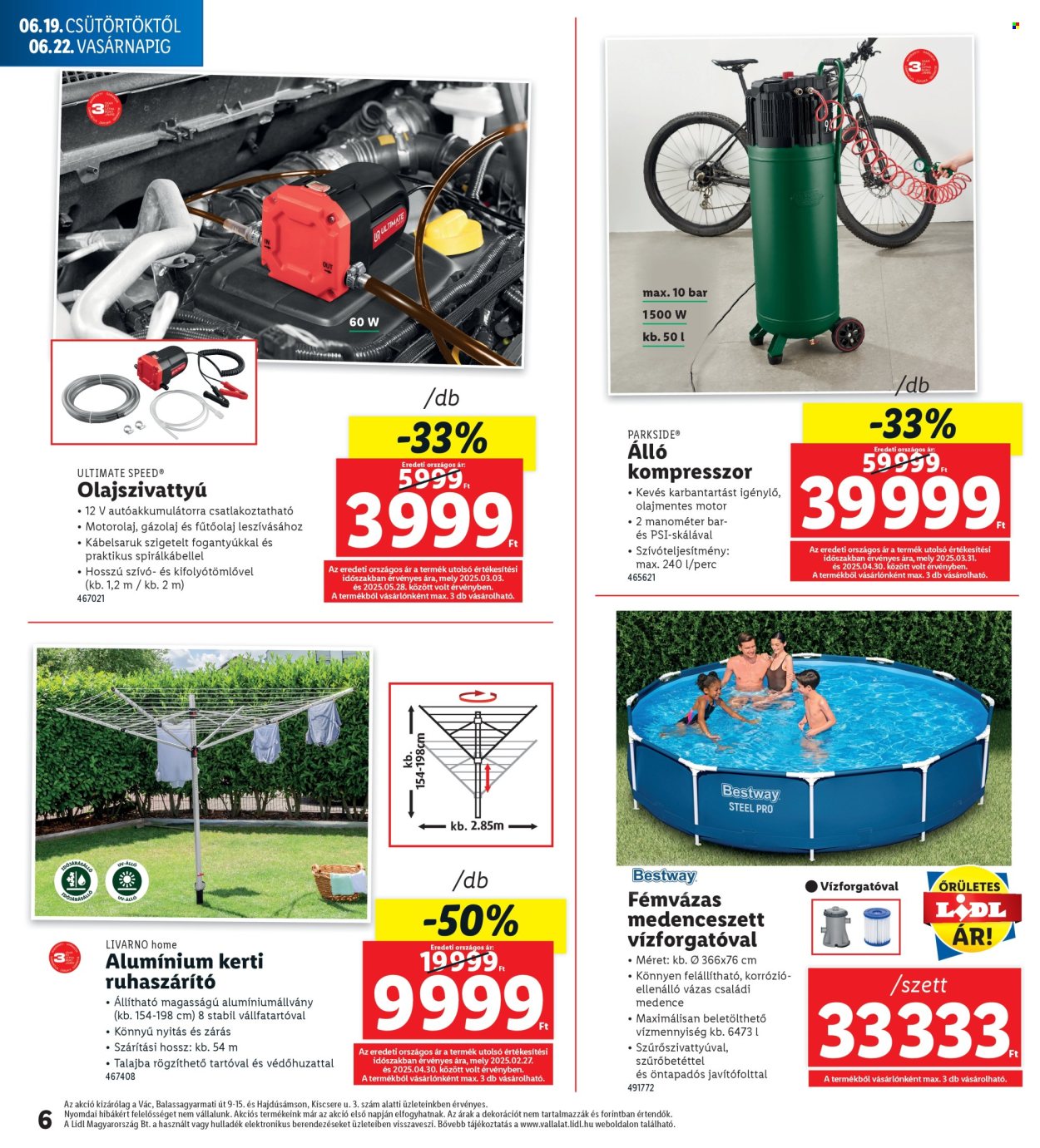 Lidl akciós újságok - 2025.06.19 - 2025.06.22. Oldal 6