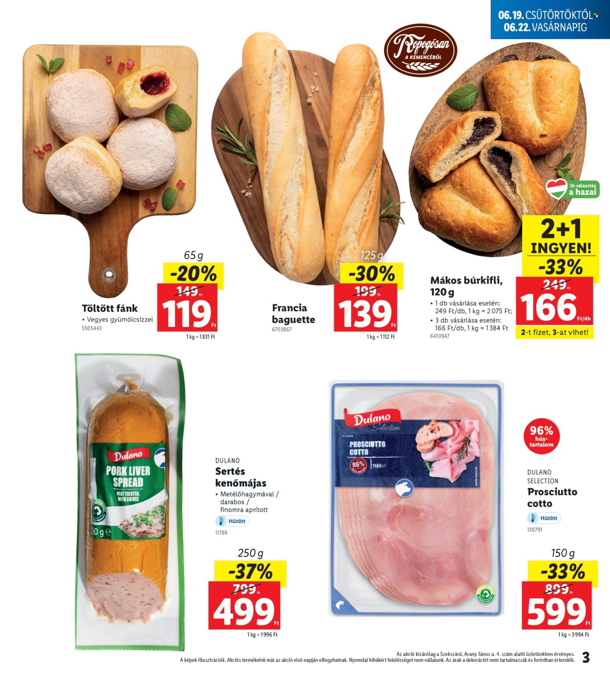Lidl akciós újságok - 2025.06.19 - 2025.06.22. Oldal 3