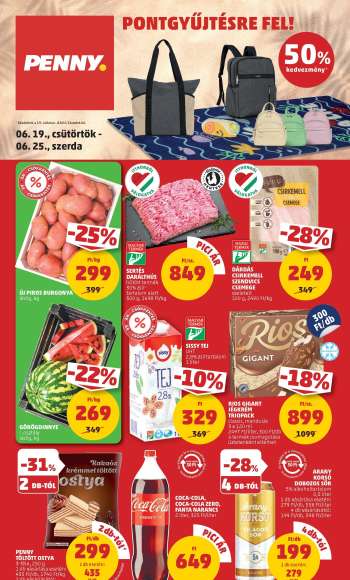 Újság Penny Market - 2025.06.19 - 2025.06.25.
