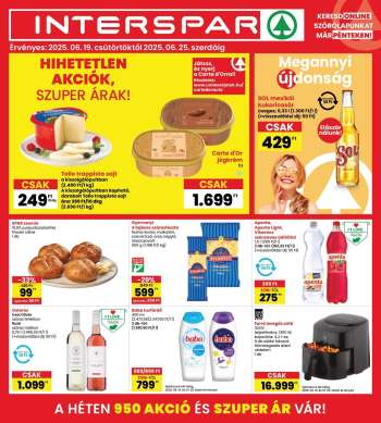 Újság INTERSPAR - 2025.06.19 - 2025.06.25.