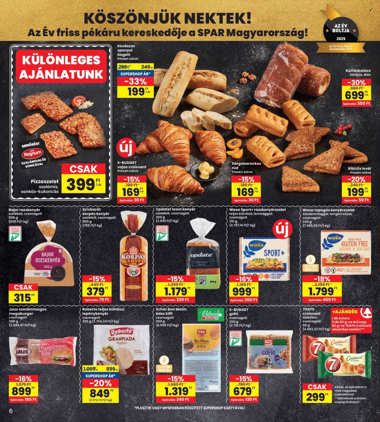 INTERSPAR akciós újságok - 2025.06.19 - 2025.06.25. Oldal 6