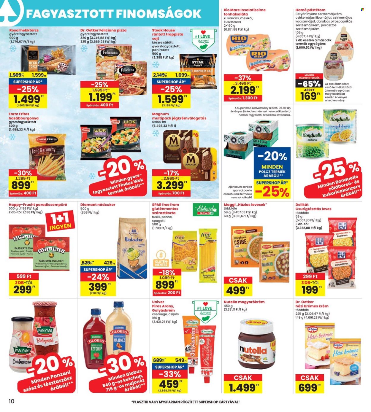 INTERSPAR akciós újságok - 2025.06.19 - 2025.06.25. Oldal 10