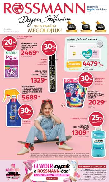 Újság Rossmann - 2025.06.16 - 2025.06.27.