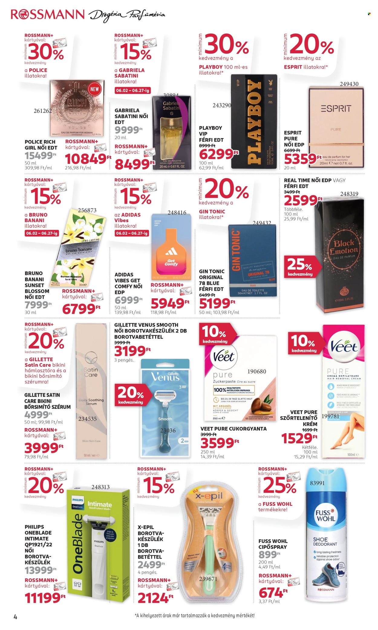 Rossmann akciós újságok - 2025.06.16 - 2025.06.27. Oldal 4