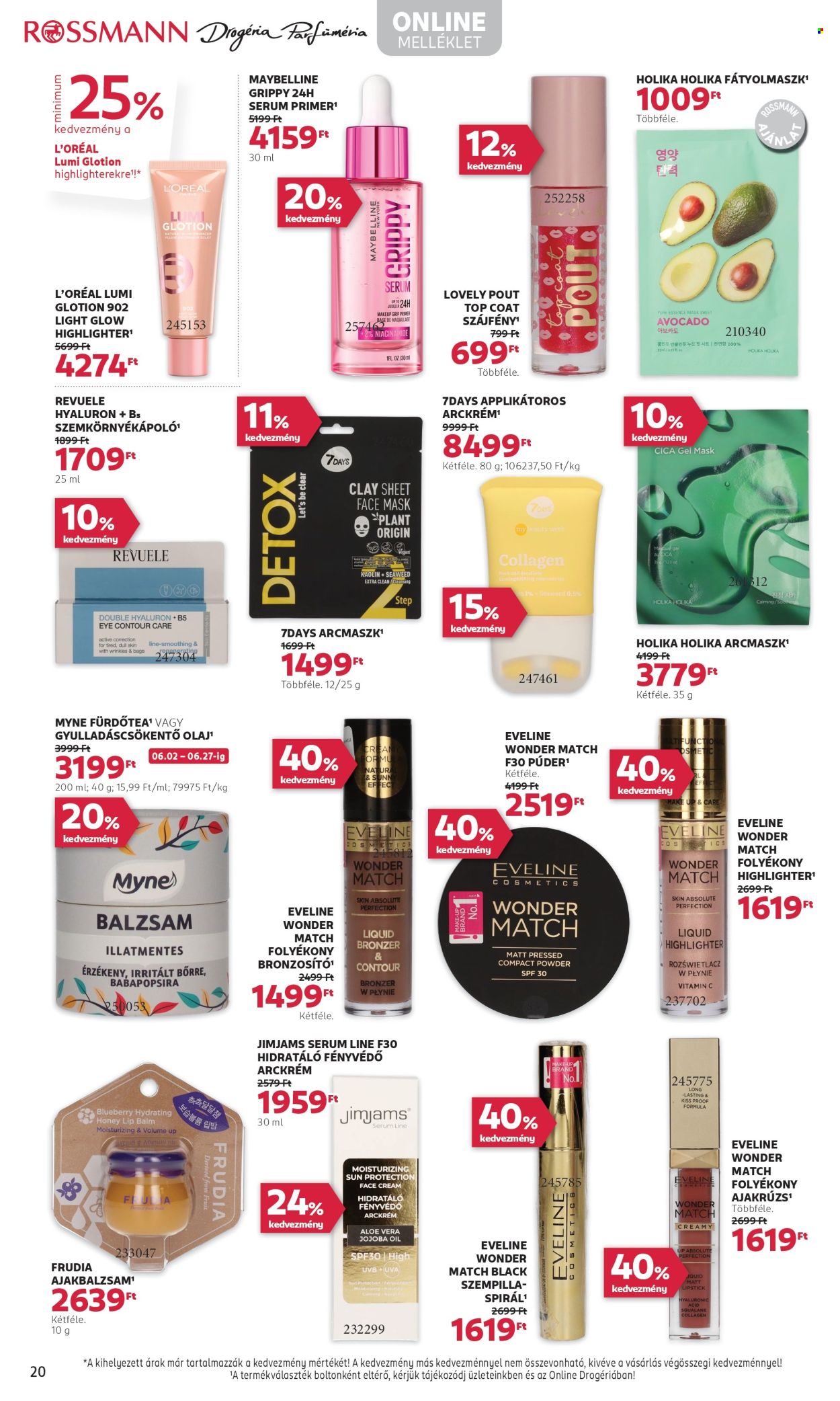 Rossmann akciós újságok - 2025.06.16 - 2025.06.27. Oldal 22
