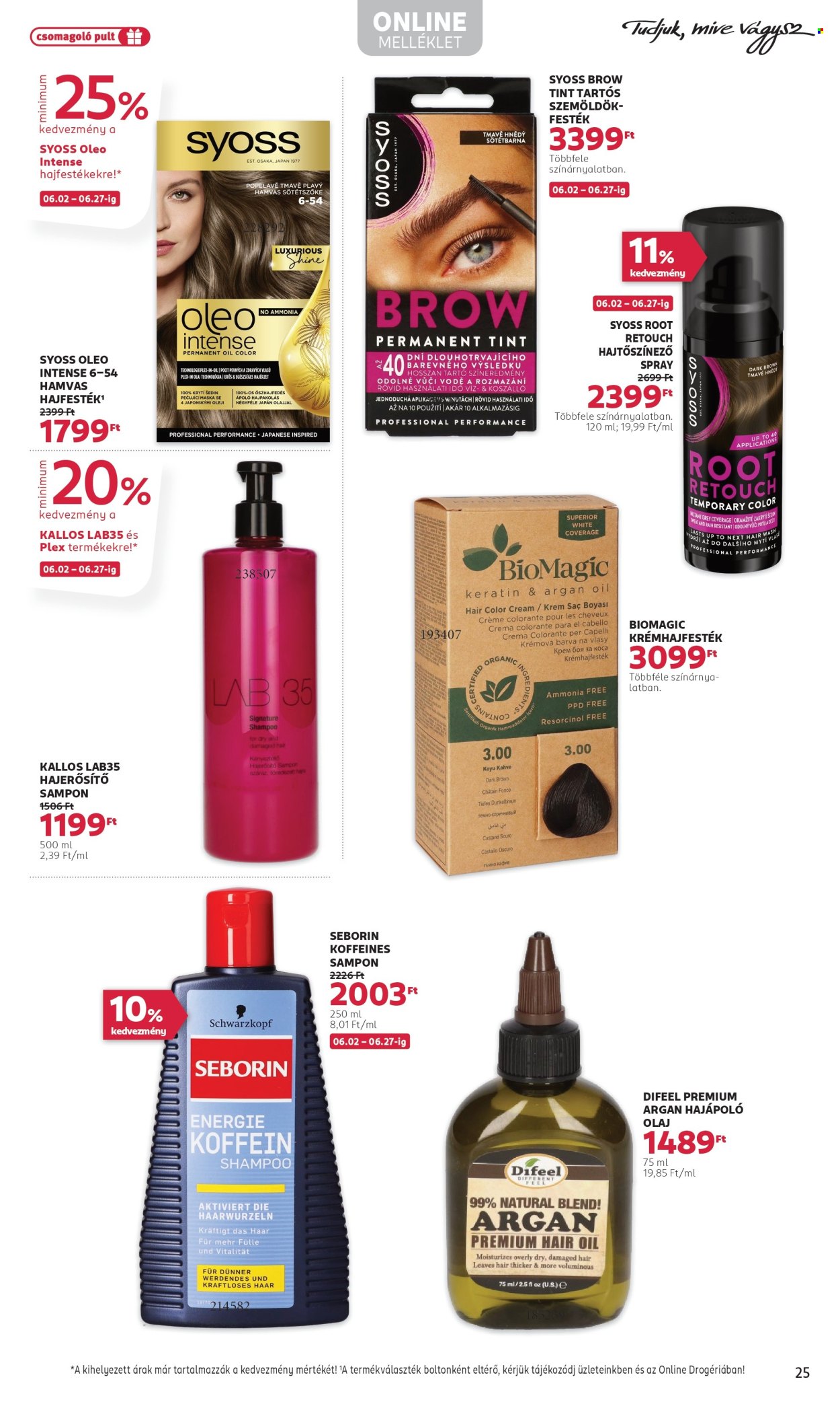 Rossmann akciós újságok - 2025.06.16 - 2025.06.27. Oldal 27