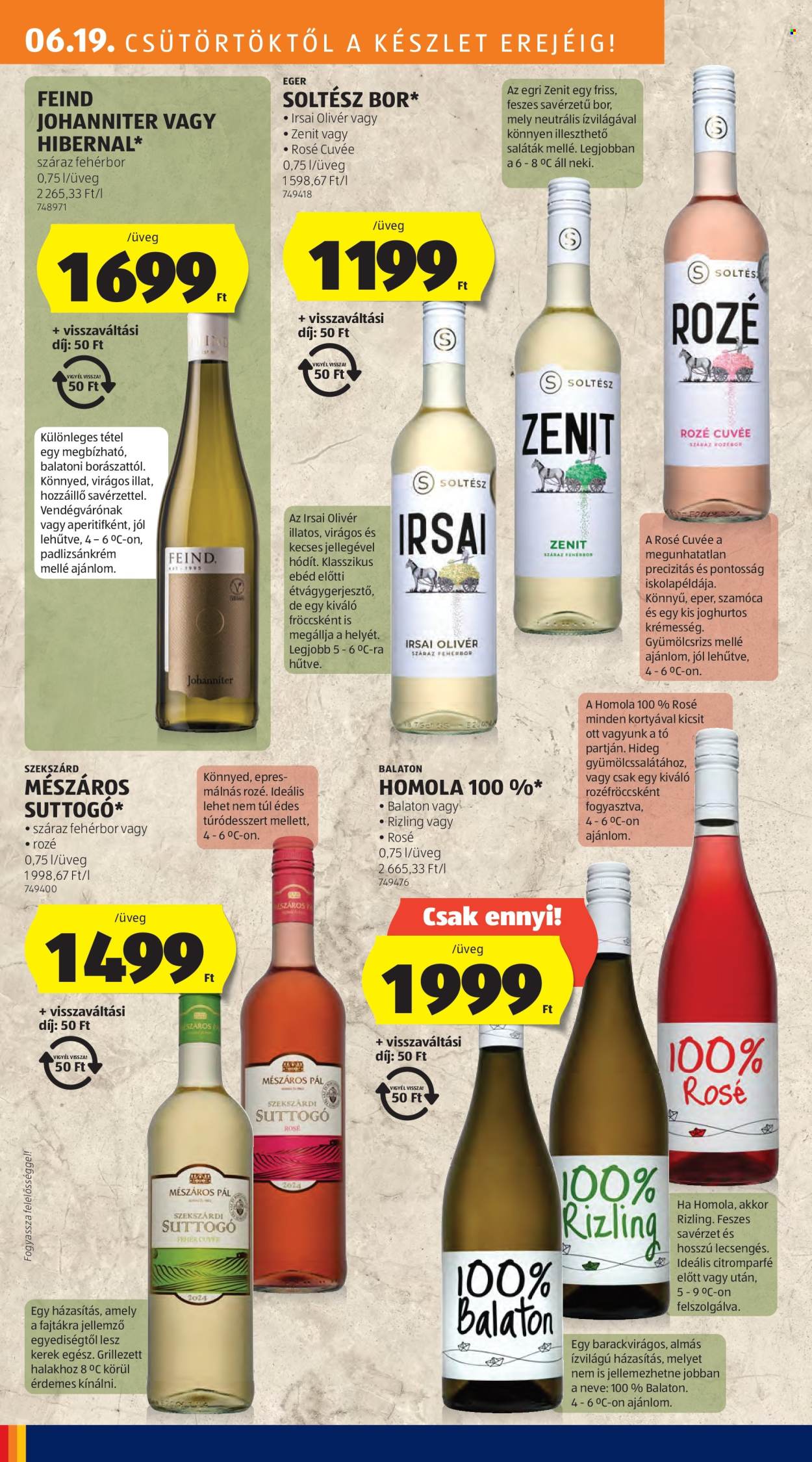 Aldi akciós újságok - 2025.06.19 - 2025.06.25. Oldal 16