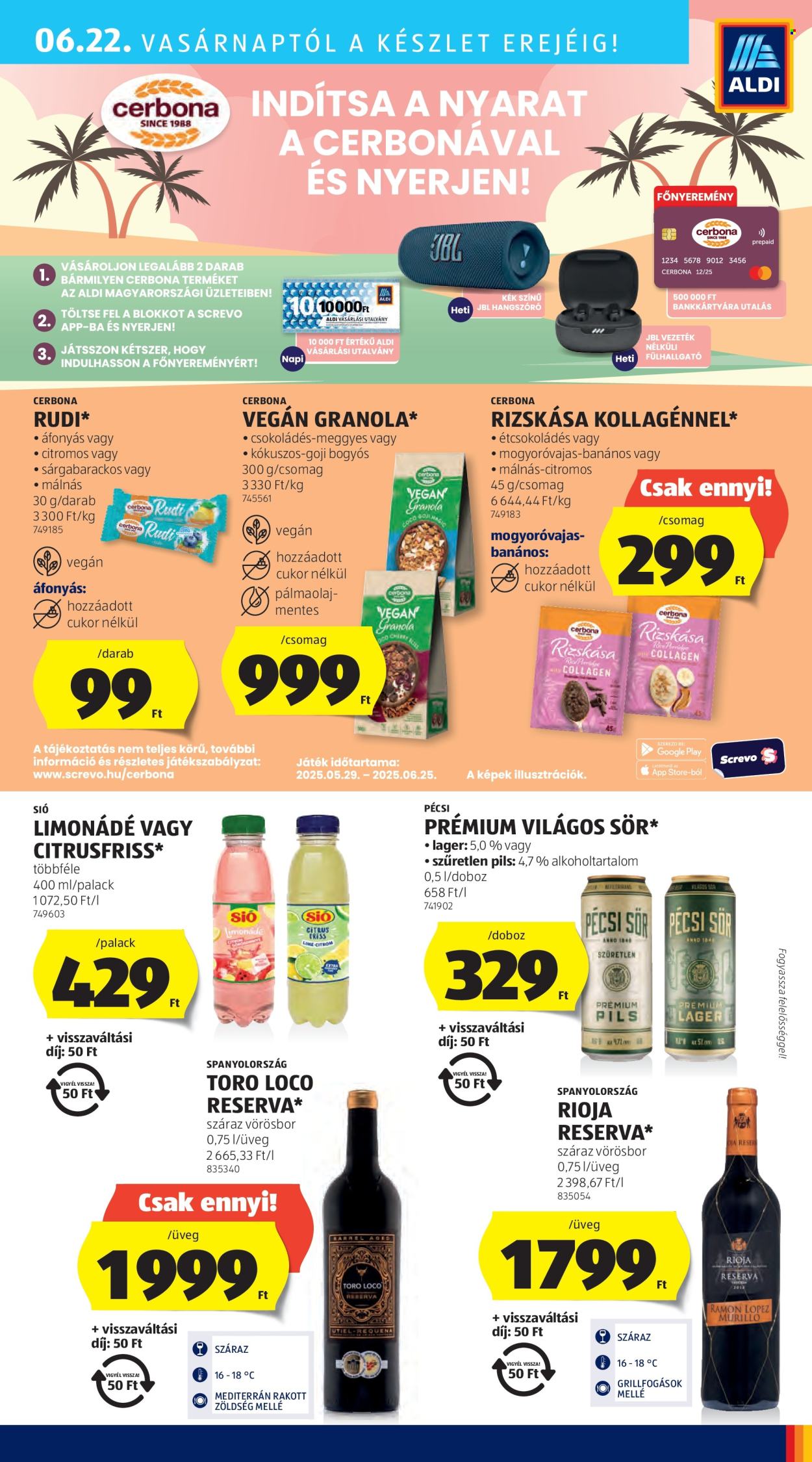 Aldi akciós újságok - 2025.06.19 - 2025.06.25. Oldal 35