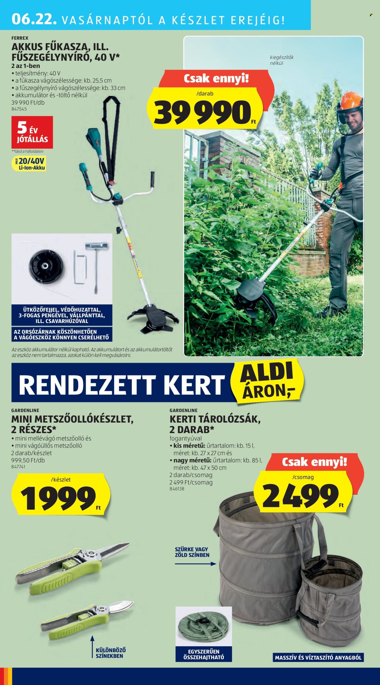 Aldi akciós újságok - 2025.06.19 - 2025.06.25. Oldal 42