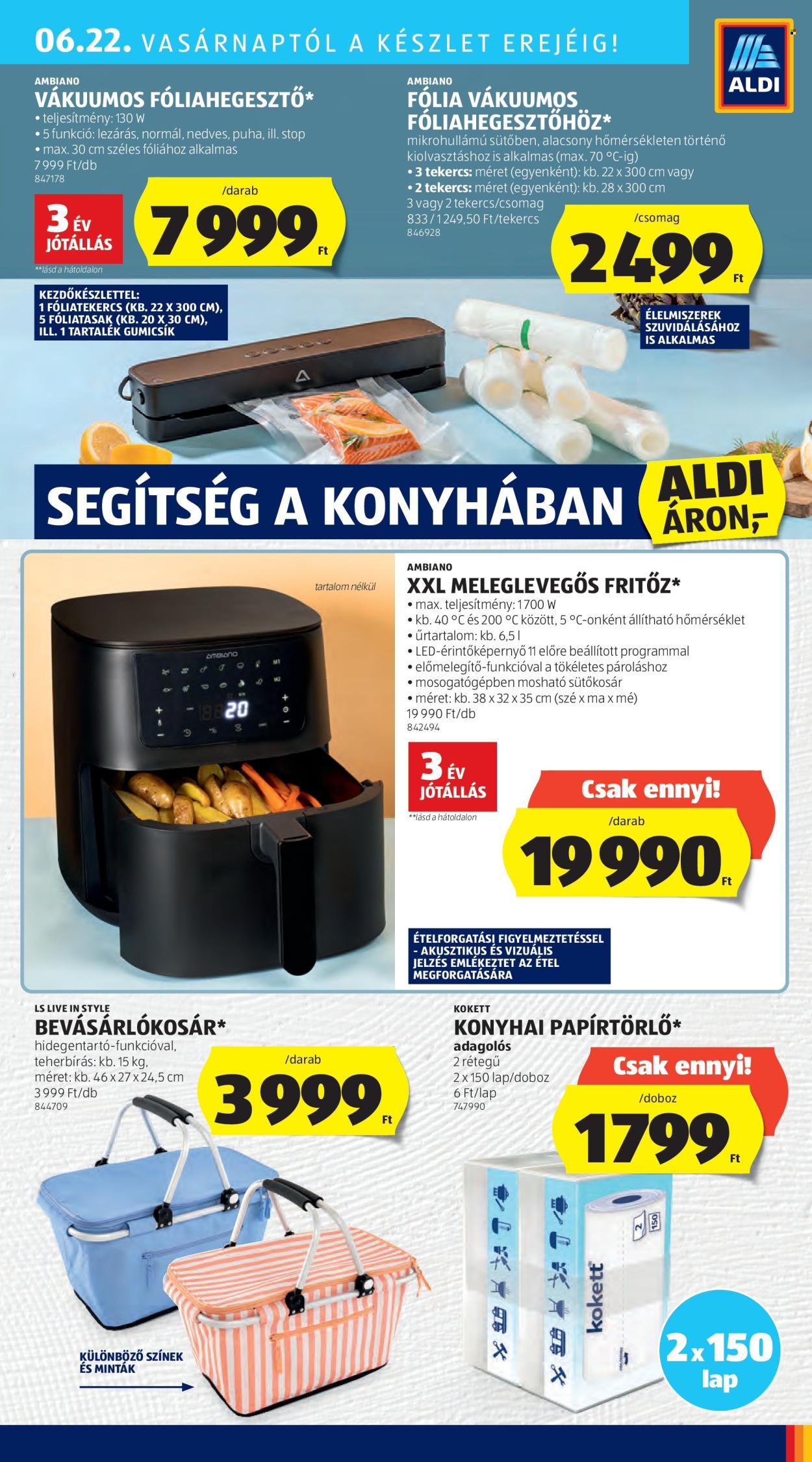Aldi akciós újságok - 2025.06.19 - 2025.06.25. Oldal 15