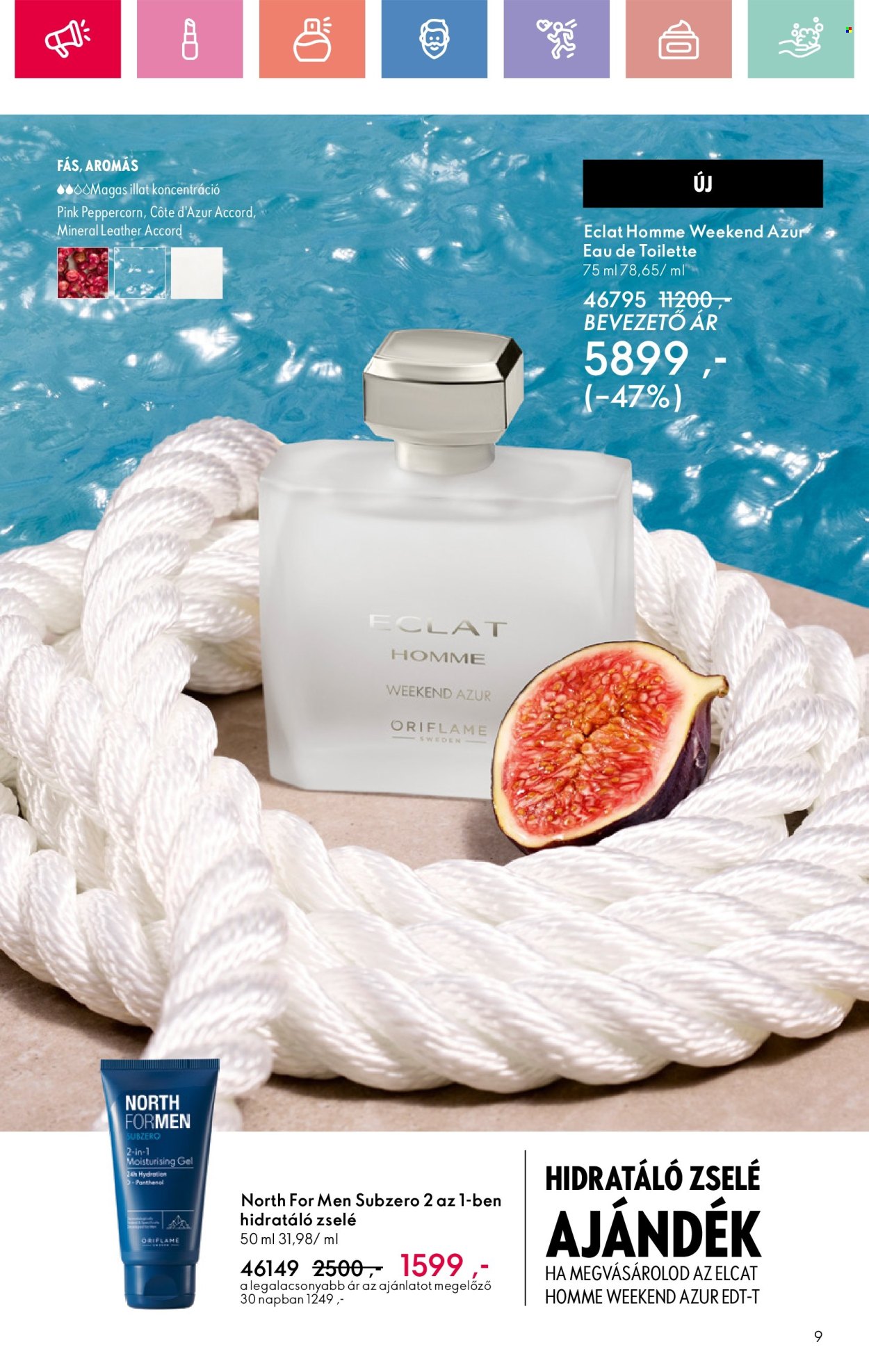 Oriflame akciós újságok - 2025.06.15 - 2025.07.05. Oldal 9