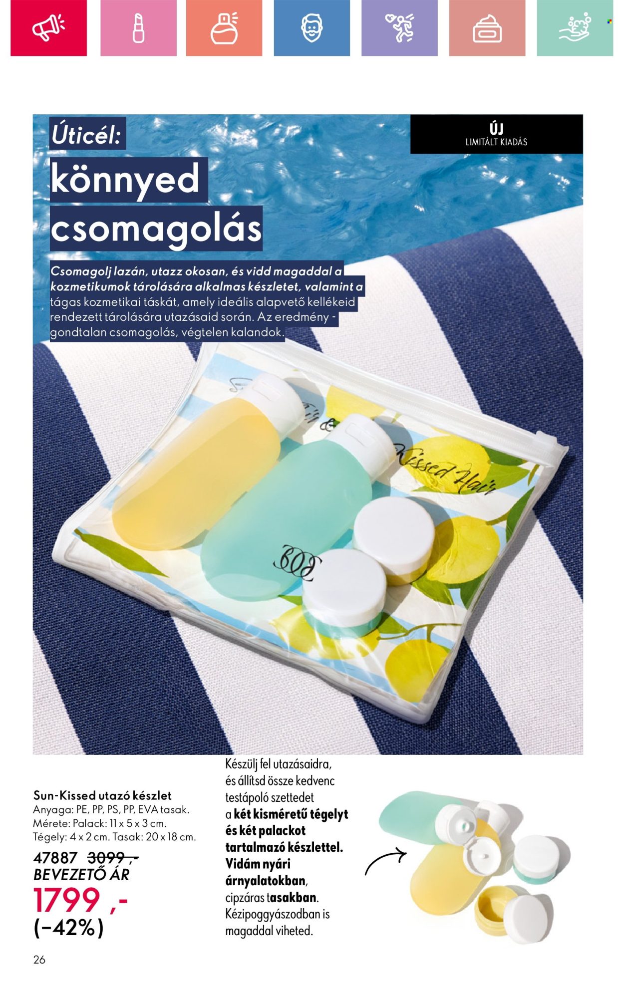 Oriflame akciós újságok - 2025.06.15 - 2025.07.05. Oldal 26