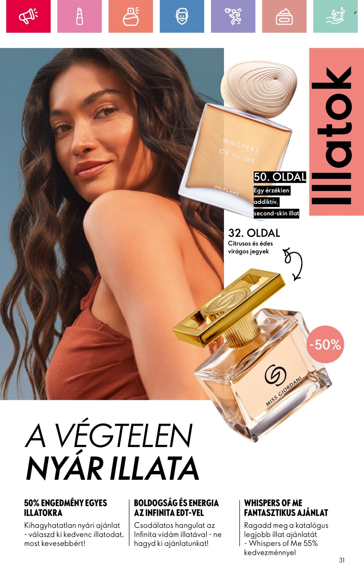 Oriflame akciós újságok - 2025.06.15 - 2025.07.05. Oldal 31