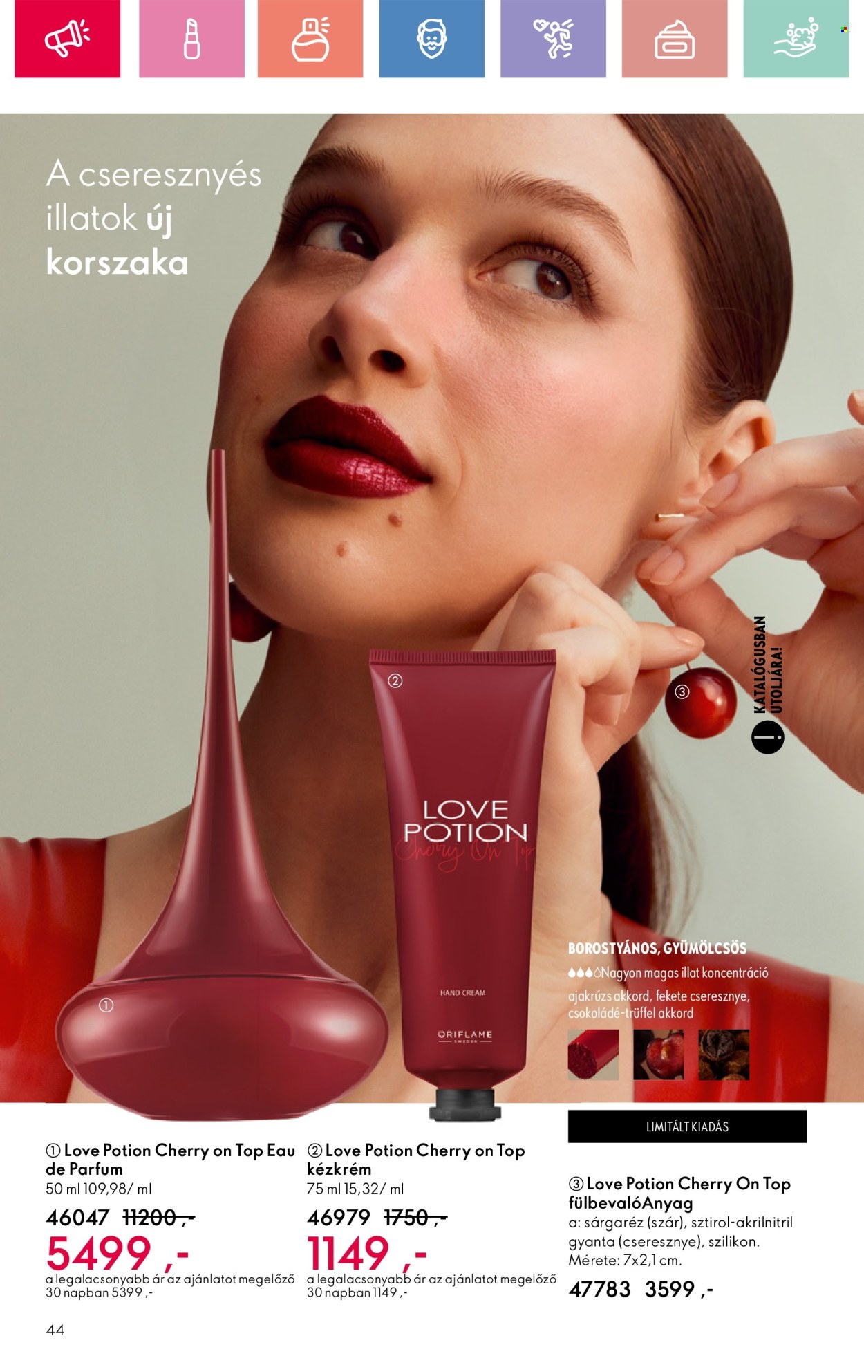 Oriflame akciós újságok - 2025.06.15 - 2025.07.05. Oldal 44
