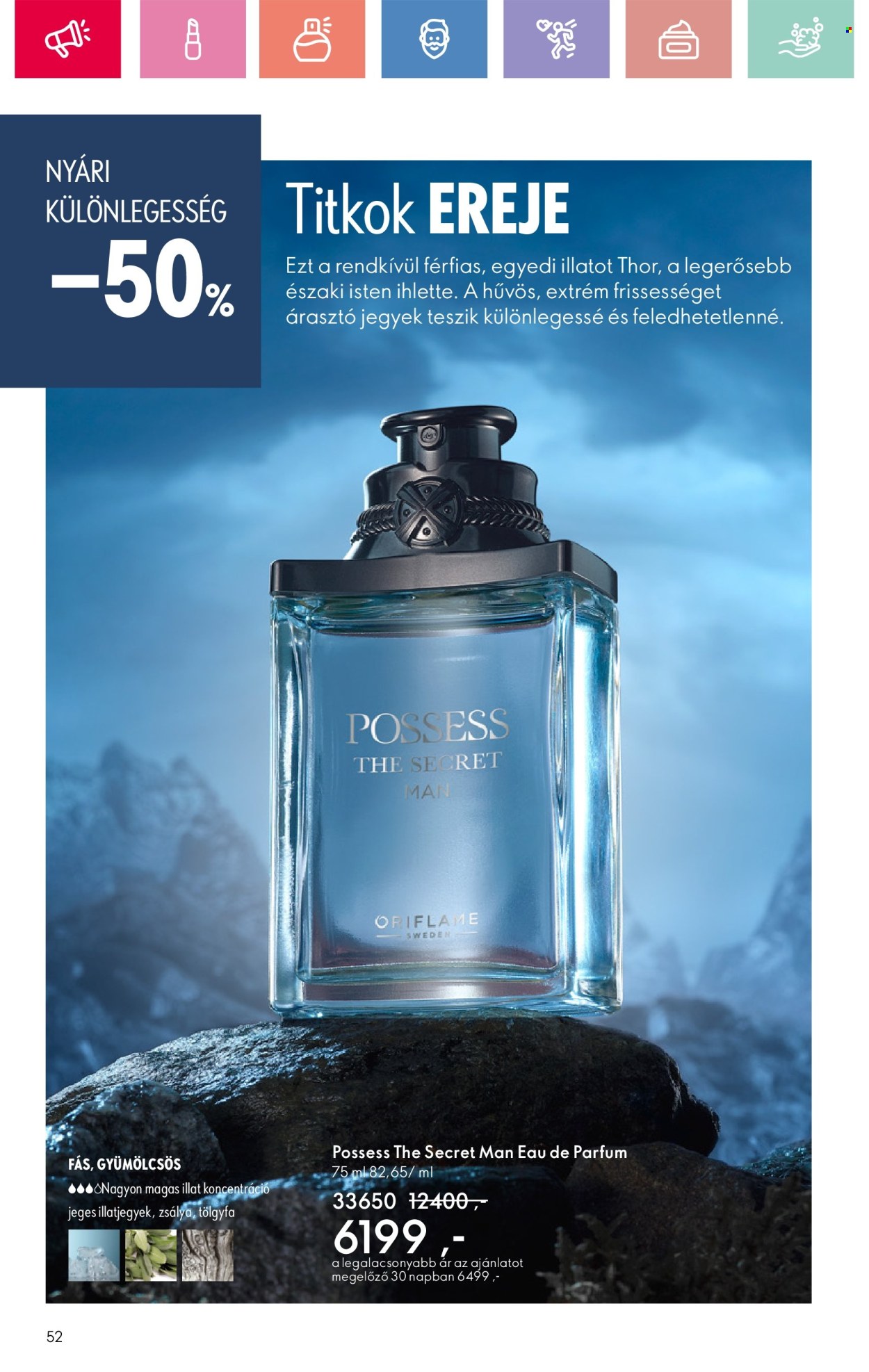 Oriflame akciós újságok - 2025.06.15 - 2025.07.05. Oldal 52