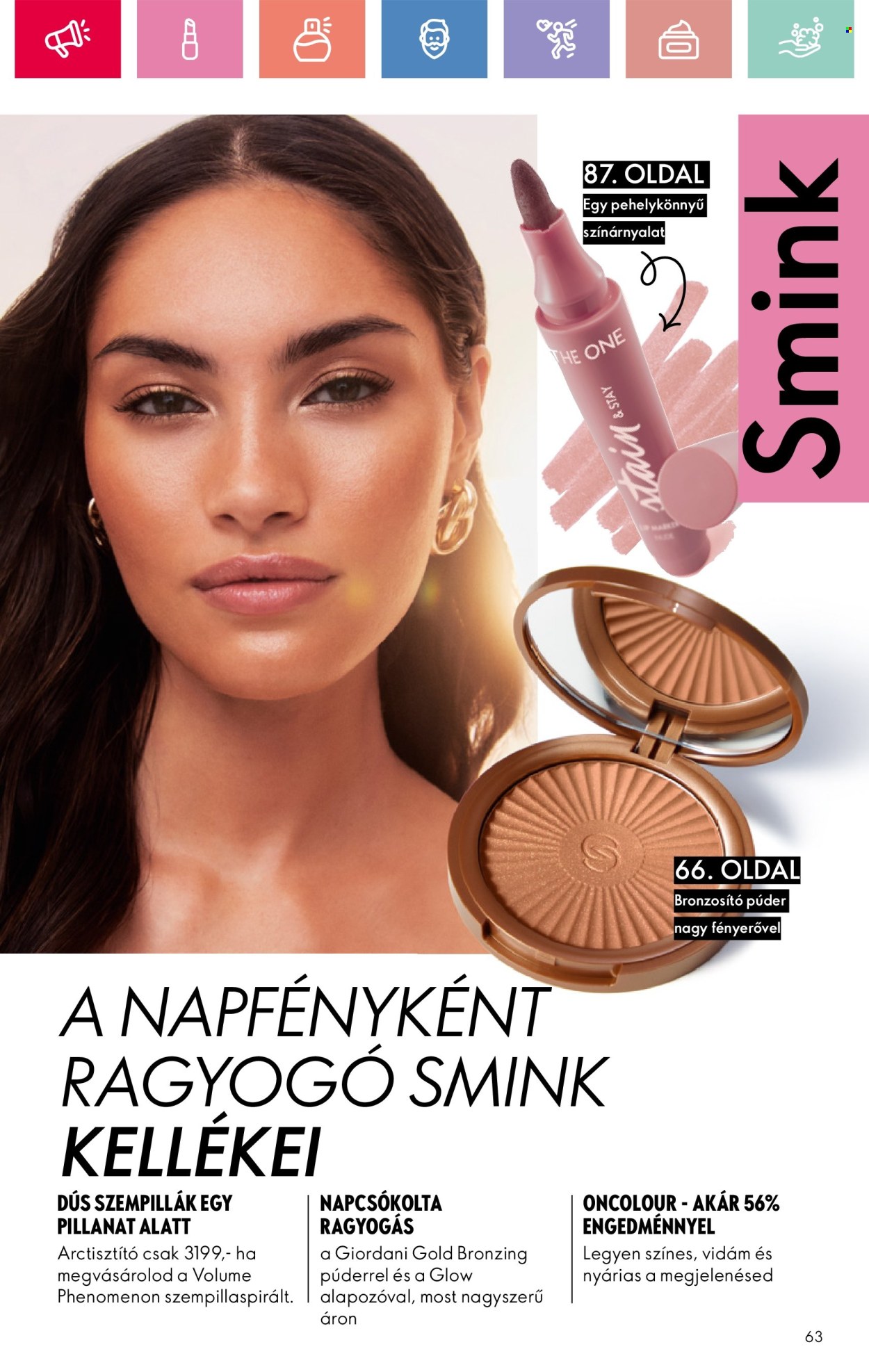 Oriflame akciós újságok - 2025.06.15 - 2025.07.05. Oldal 63