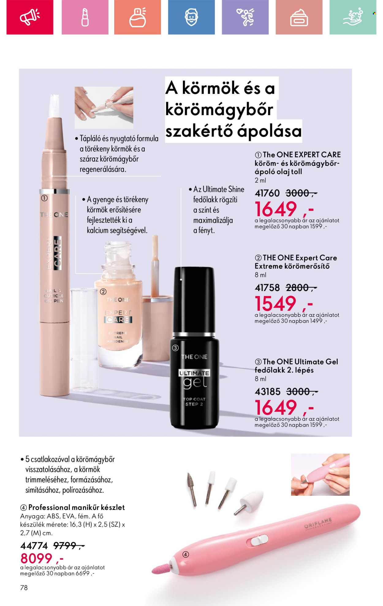 Oriflame akciós újságok - 2025.06.15 - 2025.07.05. Oldal 78