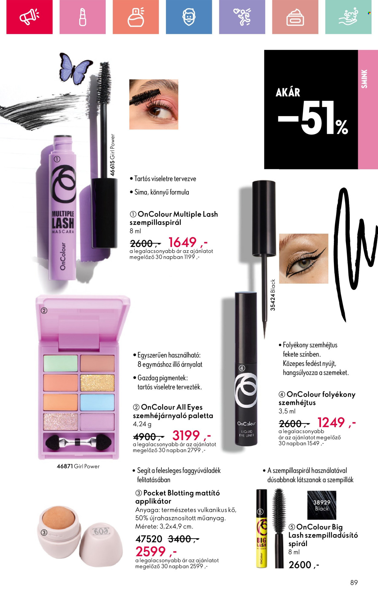 Oriflame akciós újságok - 2025.06.15 - 2025.07.05. Oldal 89