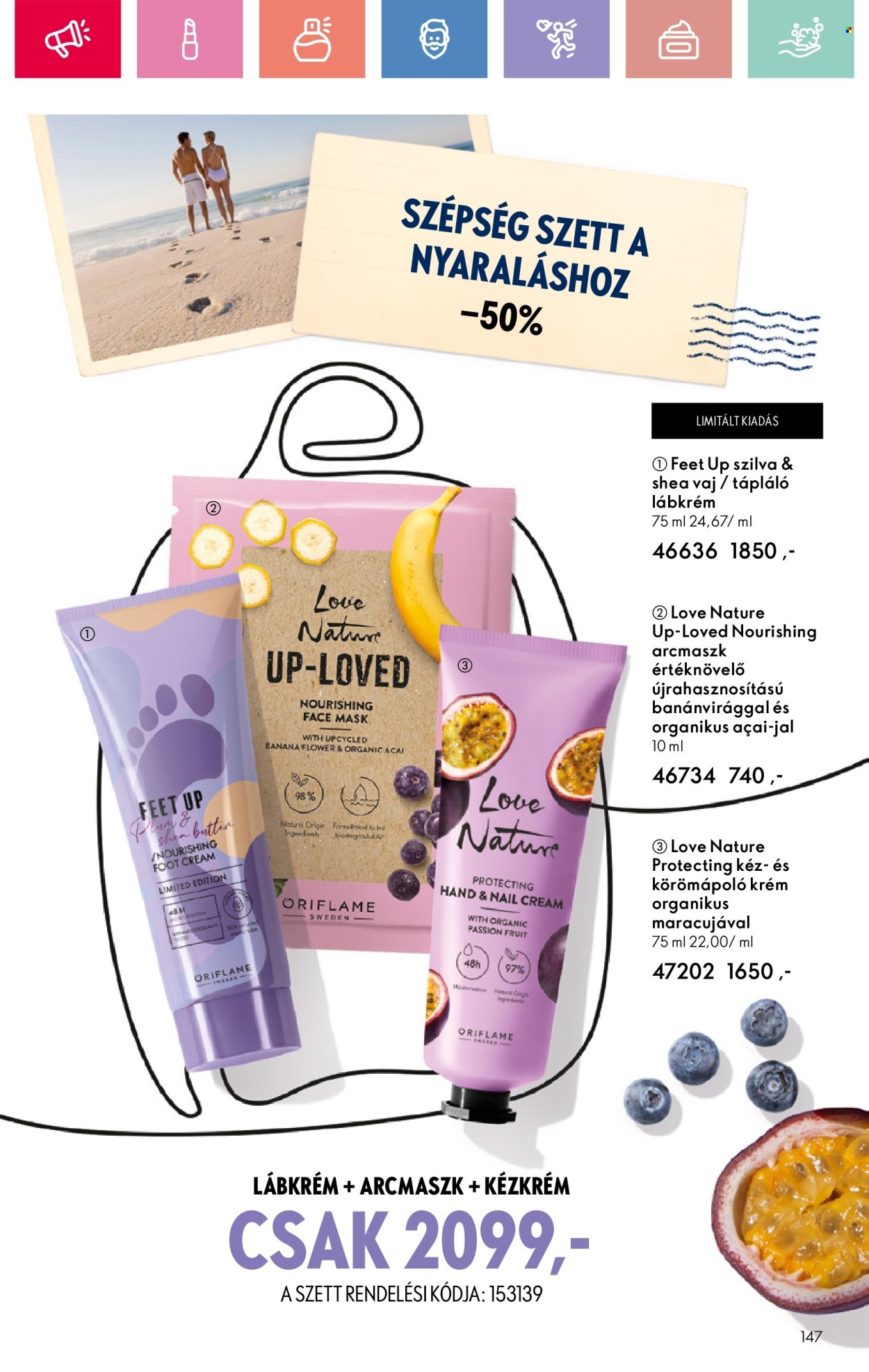 Oriflame akciós újságok - 2025.06.15 - 2025.07.05. Oldal 147