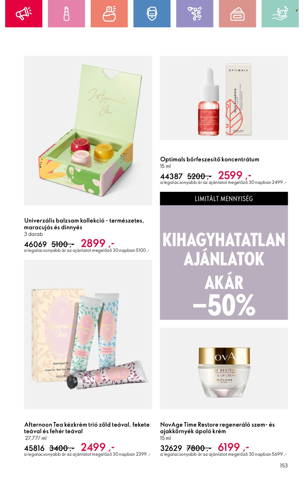 Oriflame akciós újságok - 2025.06.15 - 2025.07.05. Oldal 153