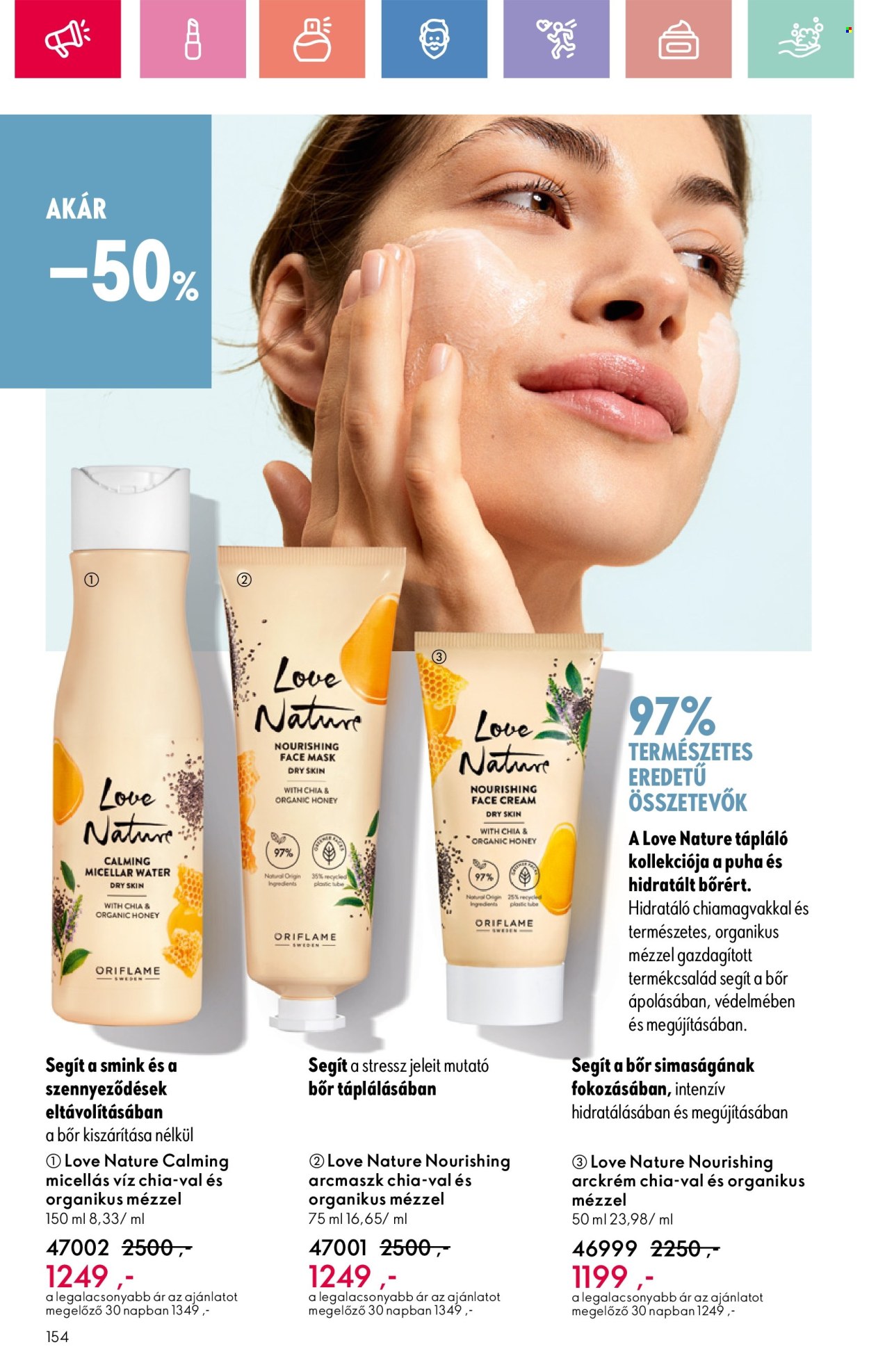 Oriflame akciós újságok - 2025.06.15 - 2025.07.05. Oldal 154