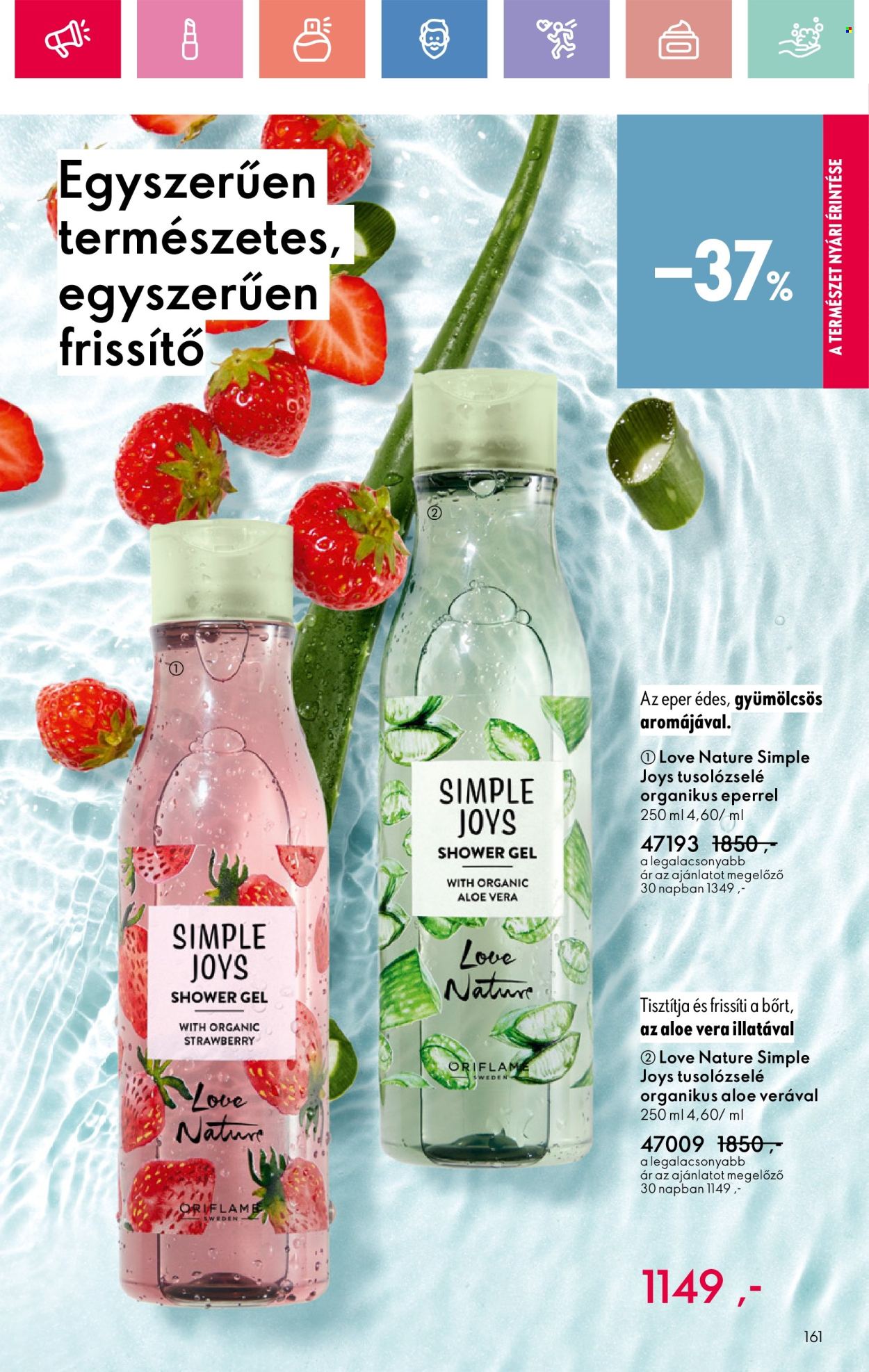 Oriflame akciós újságok - 2025.06.15 - 2025.07.05. Oldal 161