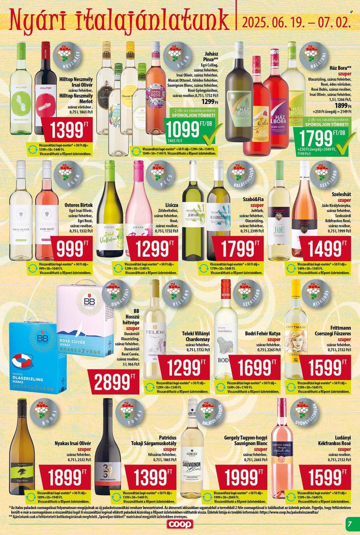 Coop akciós újságok - 2025.06.19 - 2025.06.25. Oldal 7