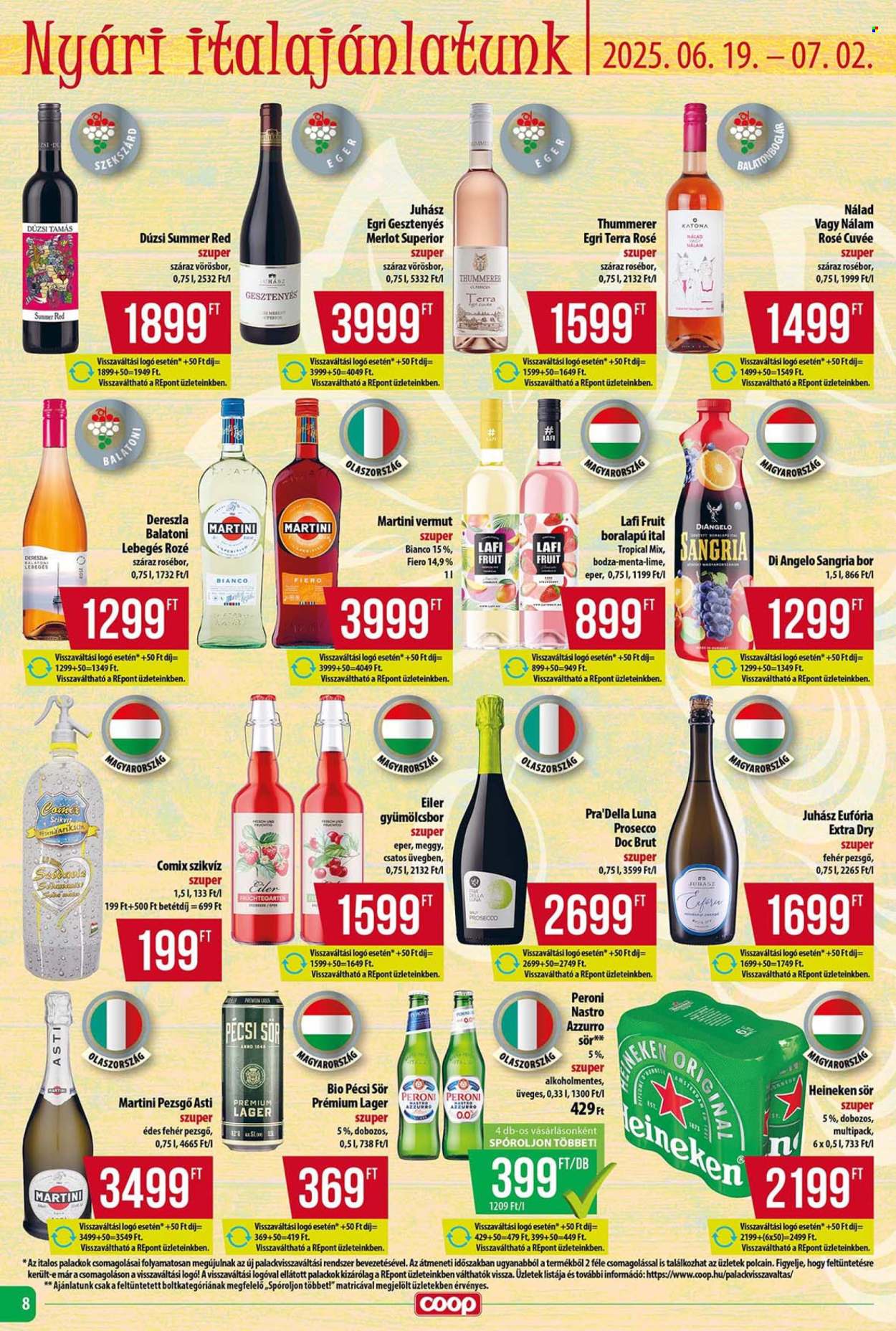 Coop akciós újságok - 2025.06.19 - 2025.06.25. Oldal 8