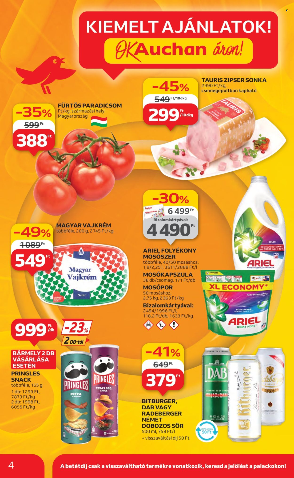 Auchan akciós újságok - 2025.06.19 - 2025.06.25. Oldal 4