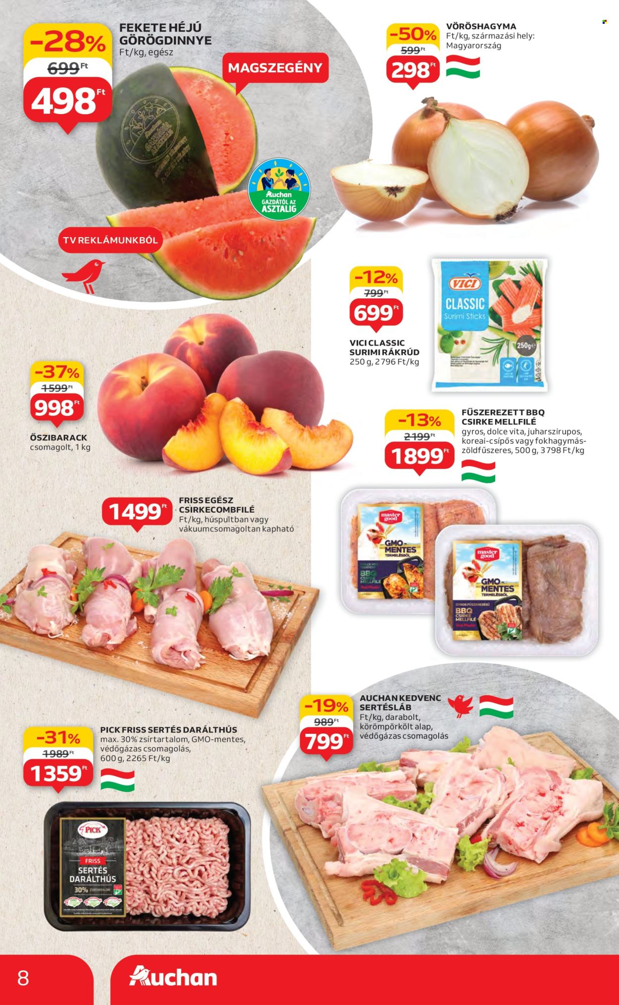 Auchan akciós újságok - 2025.06.19 - 2025.06.25. Oldal 8