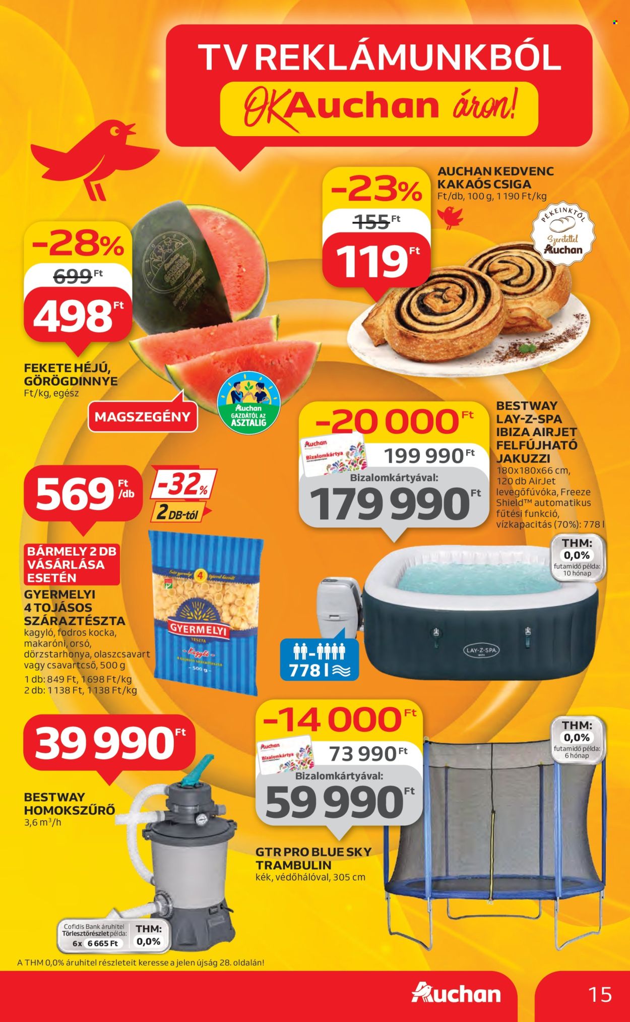 Auchan akciós újságok - 2025.06.19 - 2025.06.25. Oldal 15