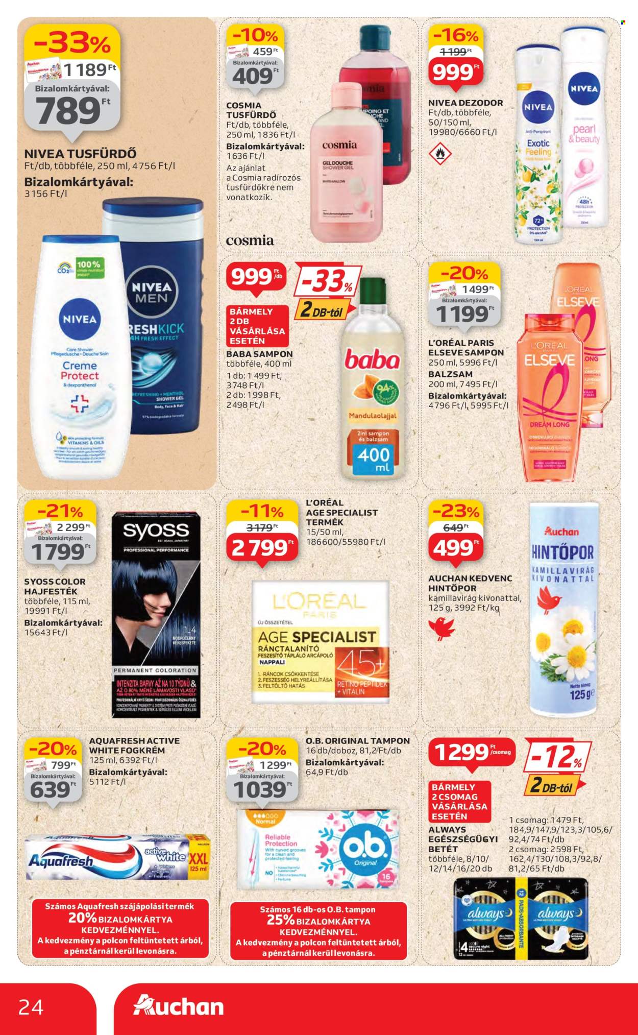 Auchan akciós újságok - 2025.06.19 - 2025.06.25. Oldal 24