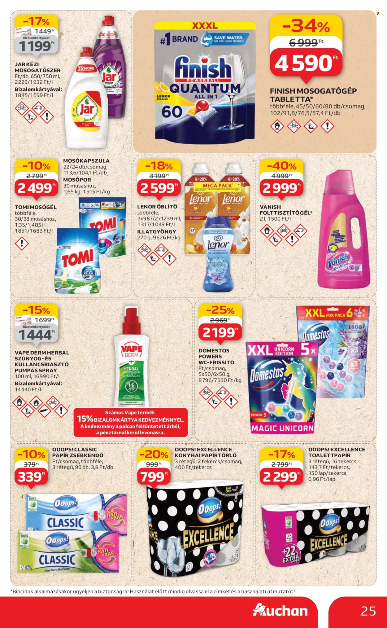 Auchan akciós újságok - 2025.06.19 - 2025.06.25. Oldal 25