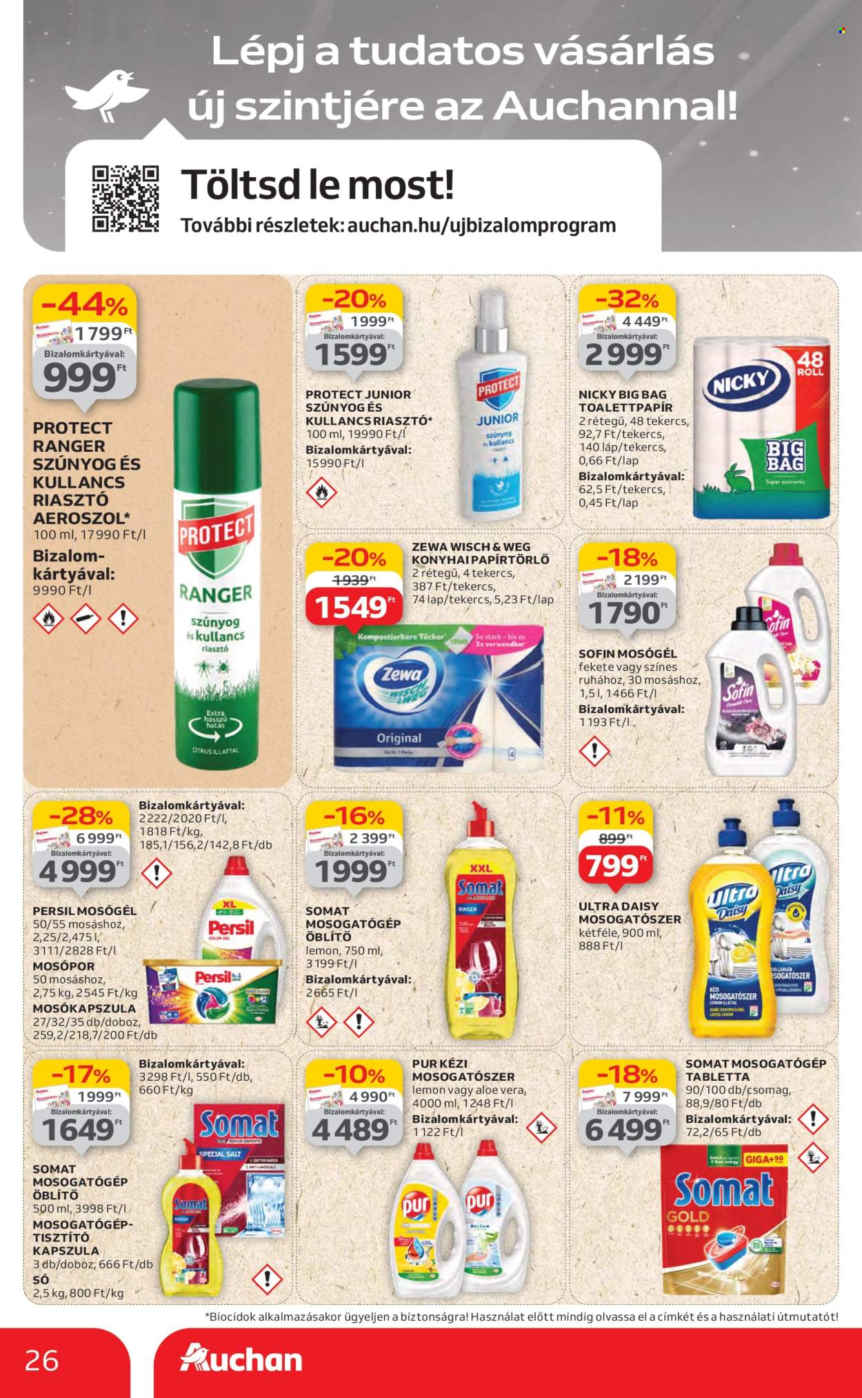 Auchan akciós újságok - 2025.06.19 - 2025.06.25. Oldal 26