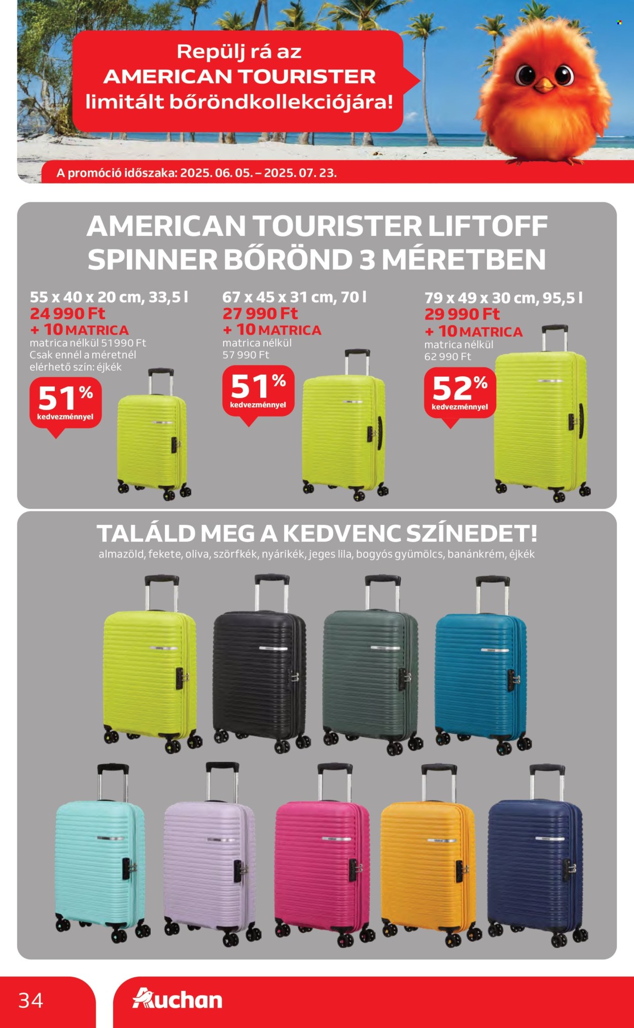 Auchan akciós újságok - 2025.06.19 - 2025.06.25. Oldal 34