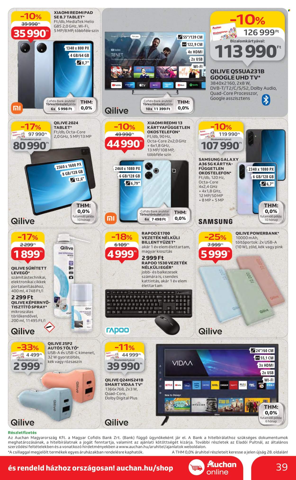 Auchan akciós újságok - 2025.06.19 - 2025.06.25. Oldal 39