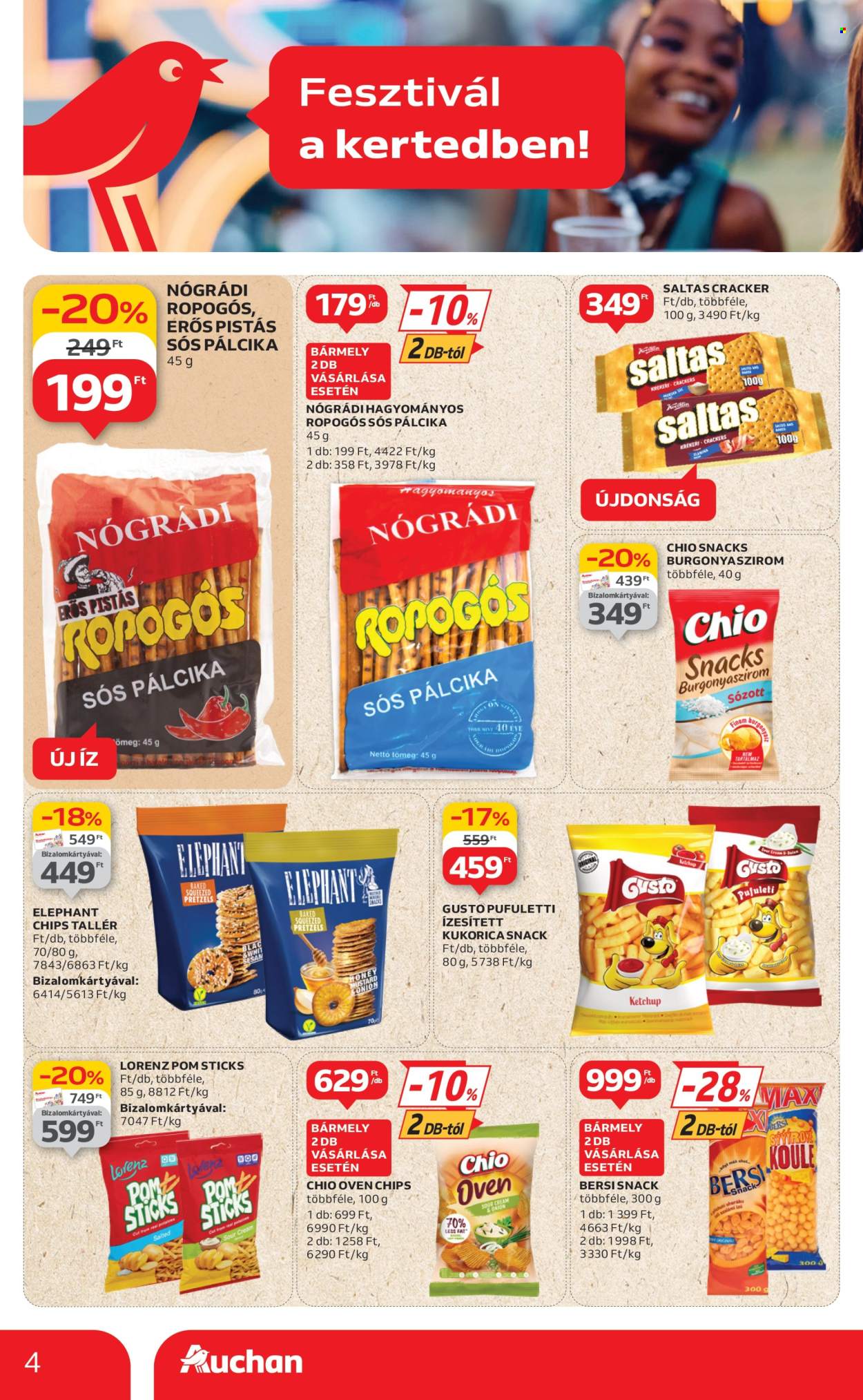 Auchan akciós újságok - 2025.06.19 - 2025.07.02. Oldal 4
