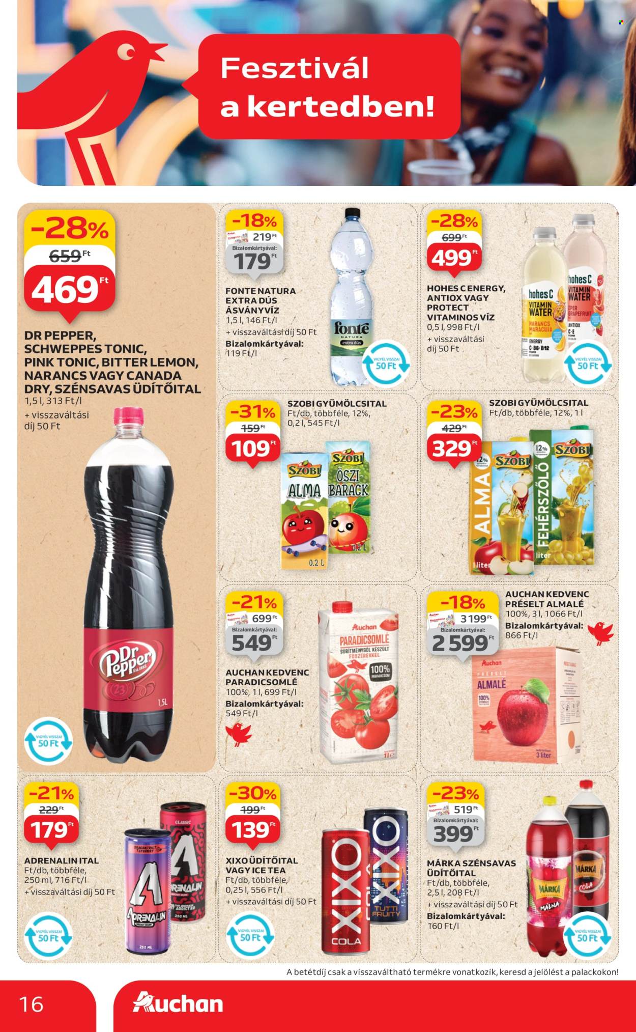 Auchan akciós újságok - 2025.06.19 - 2025.07.02. Oldal 16