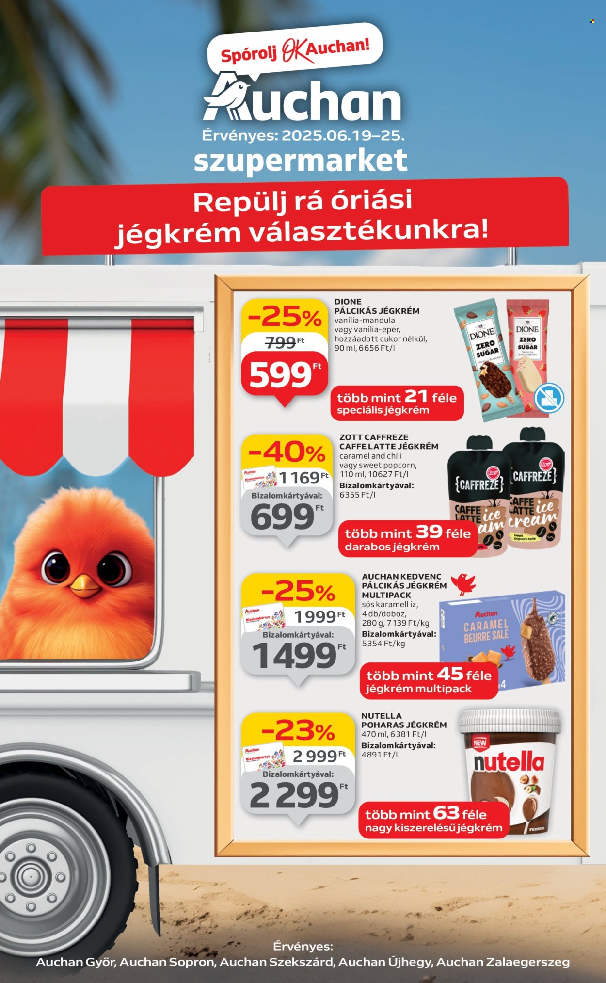 Auchan akciós újságok - 2025.06.19 - 2025.06.25. Oldal 1